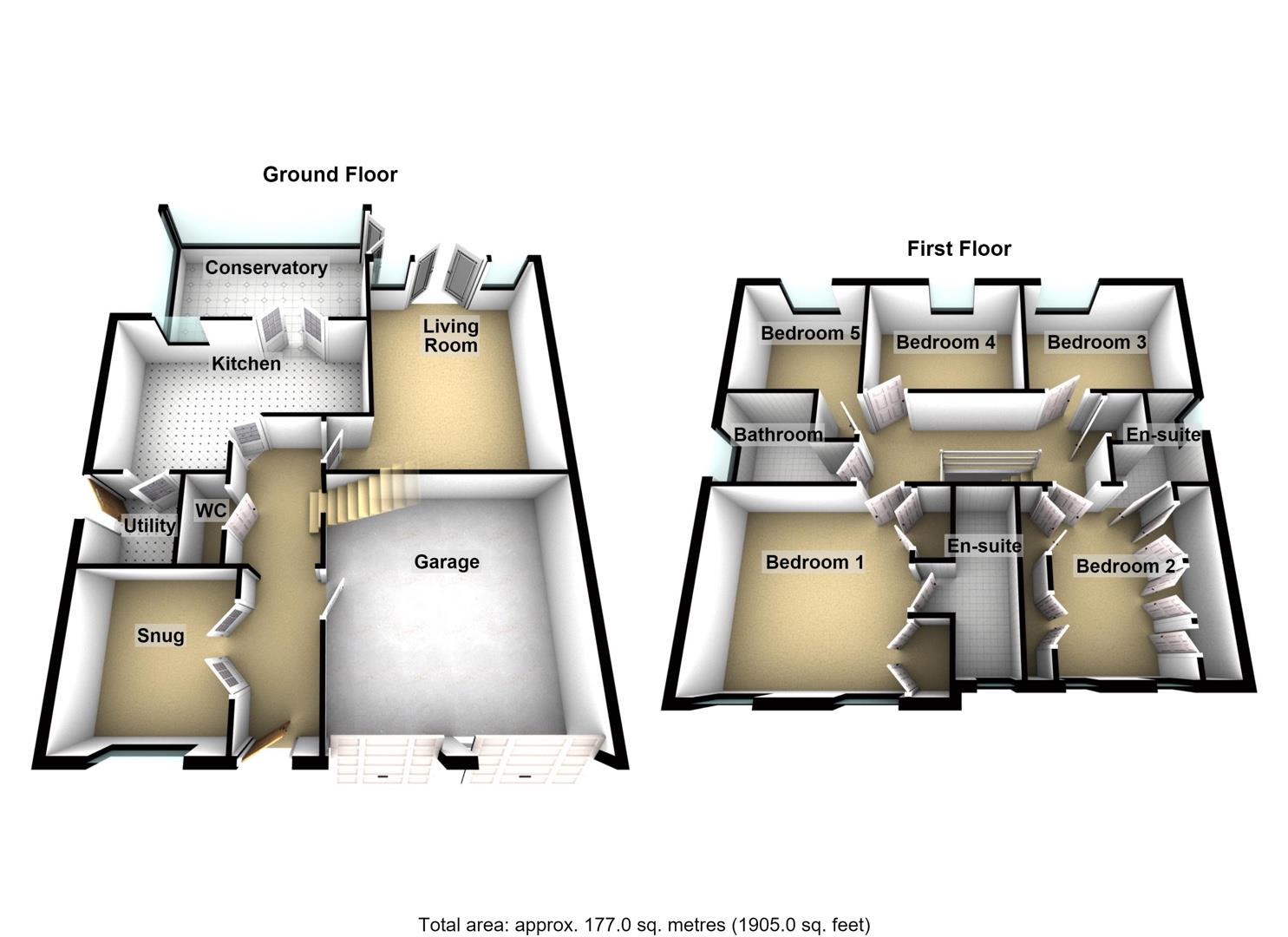11, Saltwick Gardens, Whitley Bay floorplan