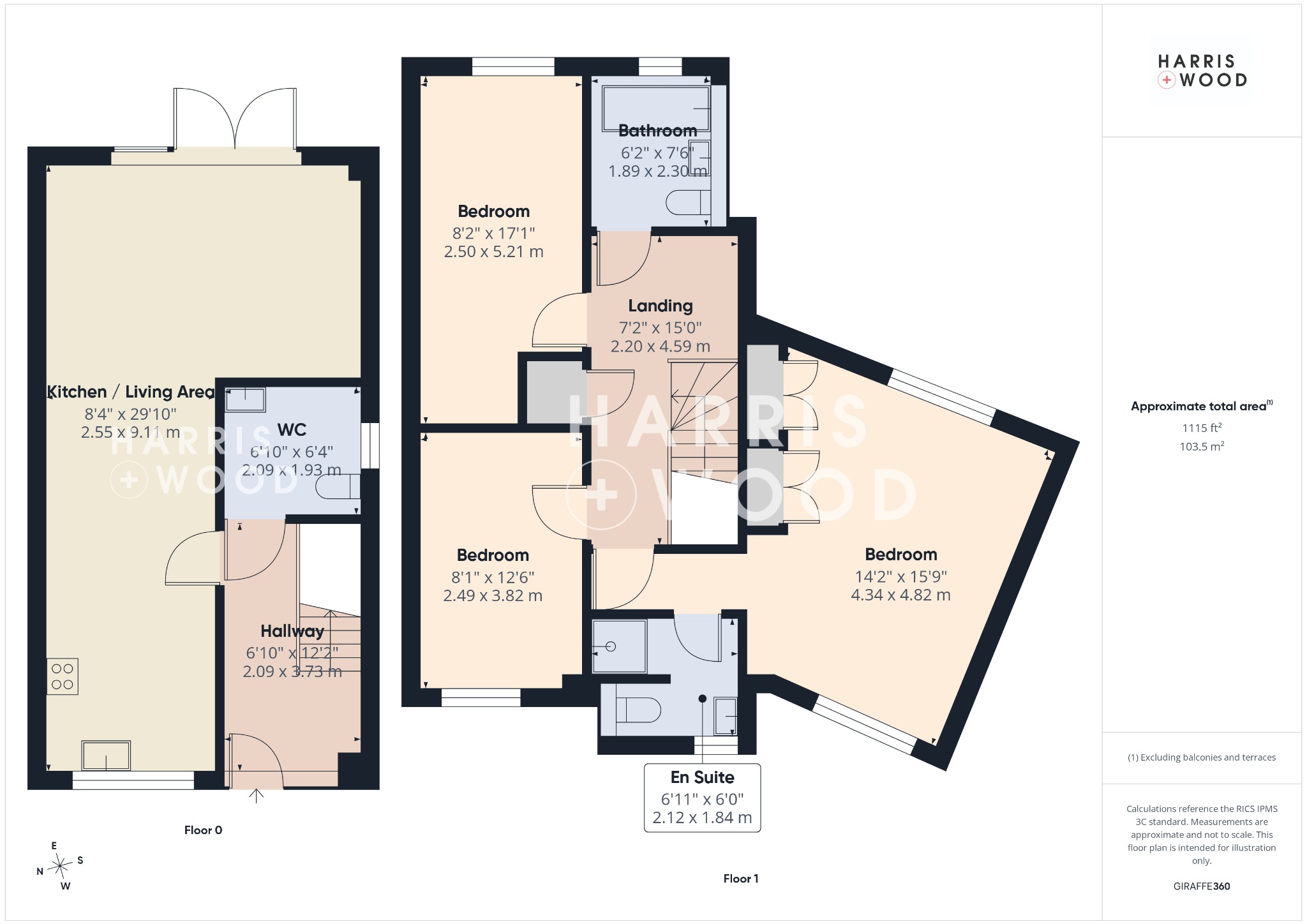 47, Endeavour Way, Essex floorplan