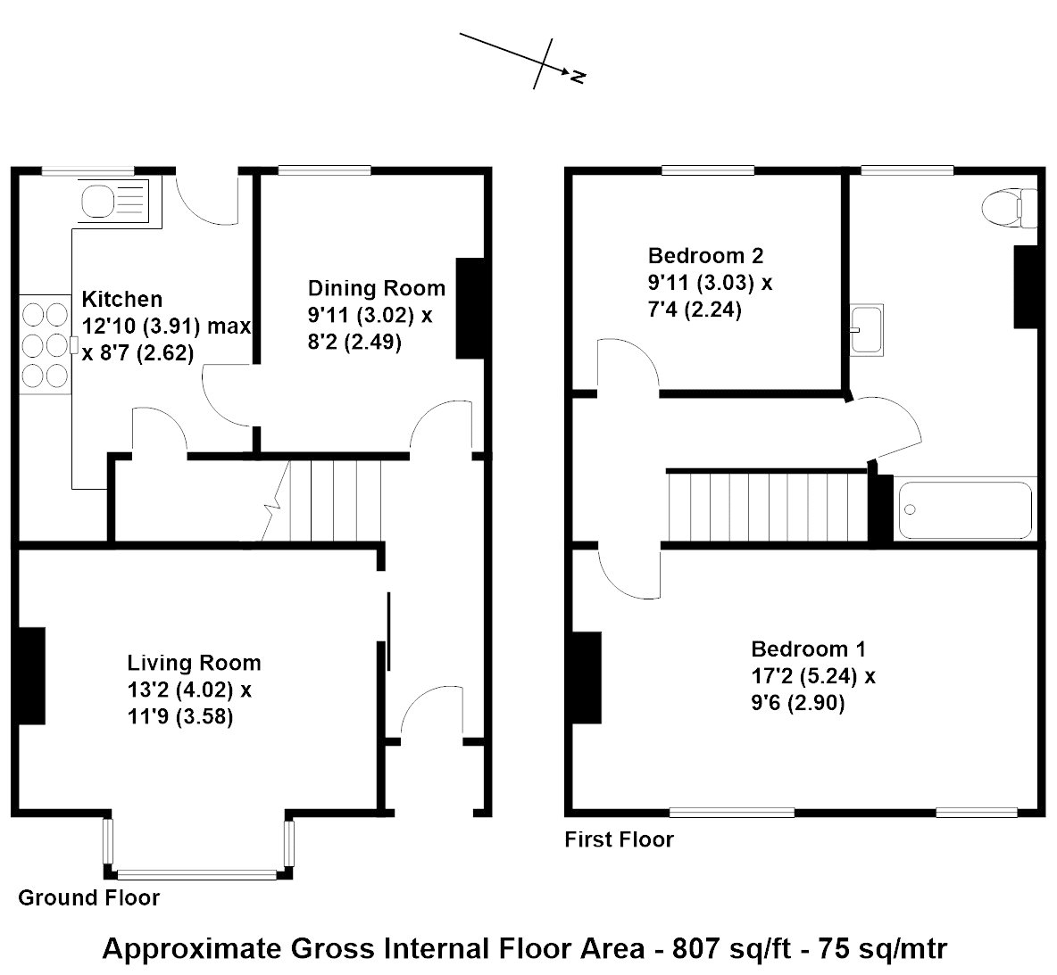 2 Bedrooms Terraced house for sale in Byfleet, West Byfleet, Surrey KT14