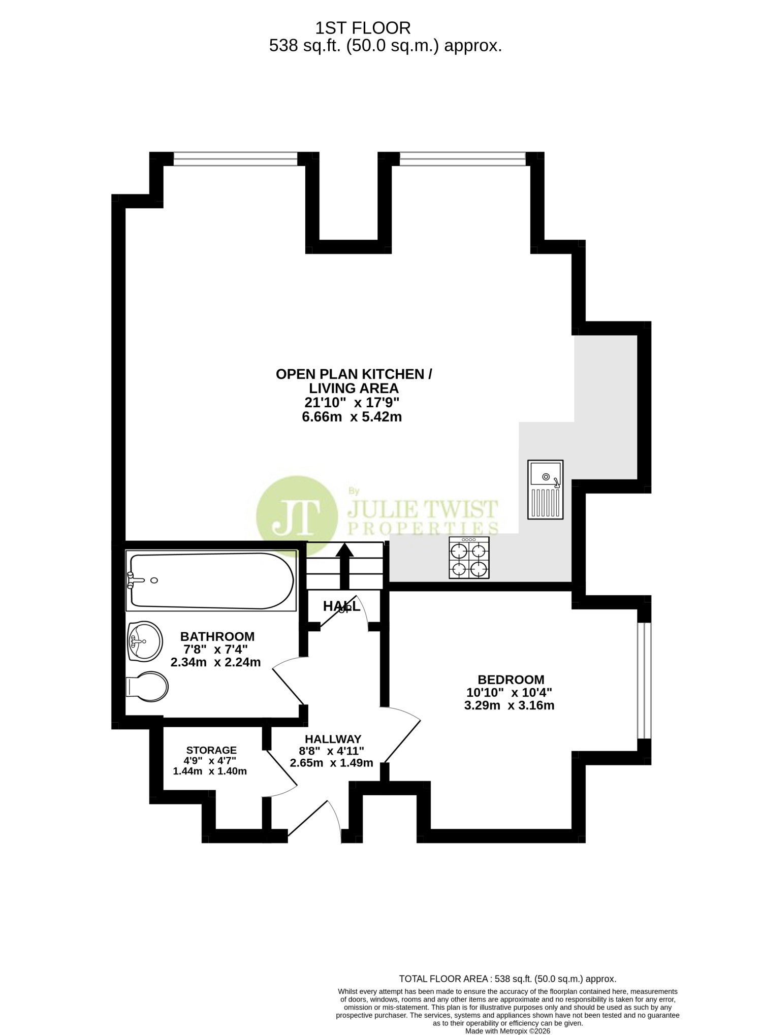 15 Block A Albion Works, 12 Pollard Street, Manchester floorplan
