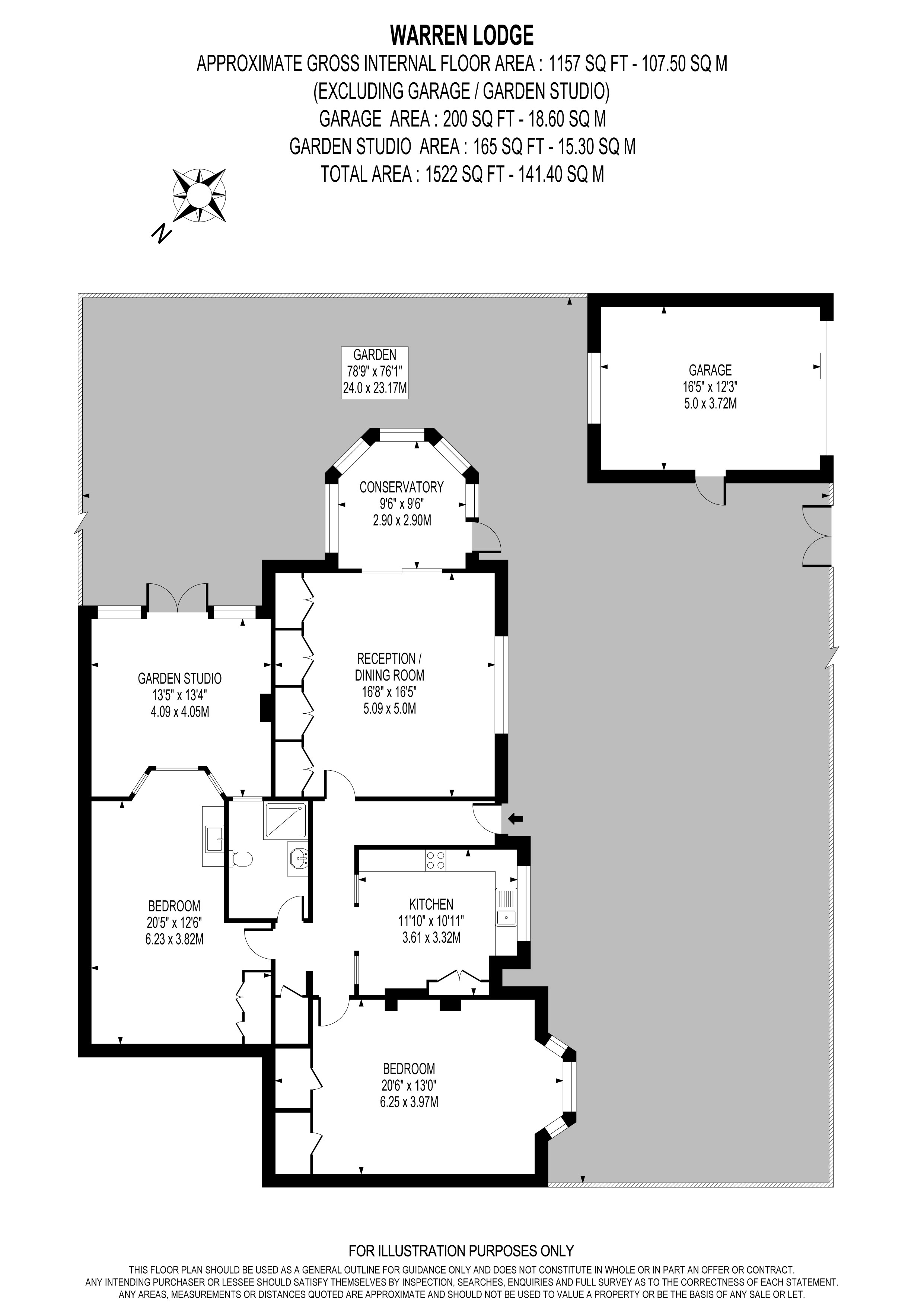 3, Warren Lodge, Kingston upon Thames floorplan
