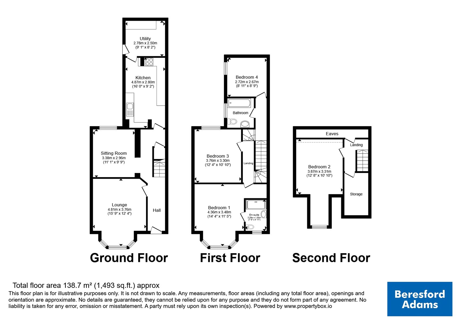 Edisbury,, Porthdafarch Road, Isle of Anglesey floorplan