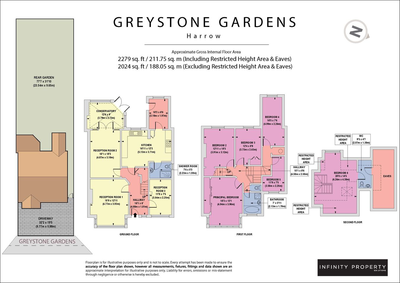 10, Greystone Gardens, Harrow floorplan