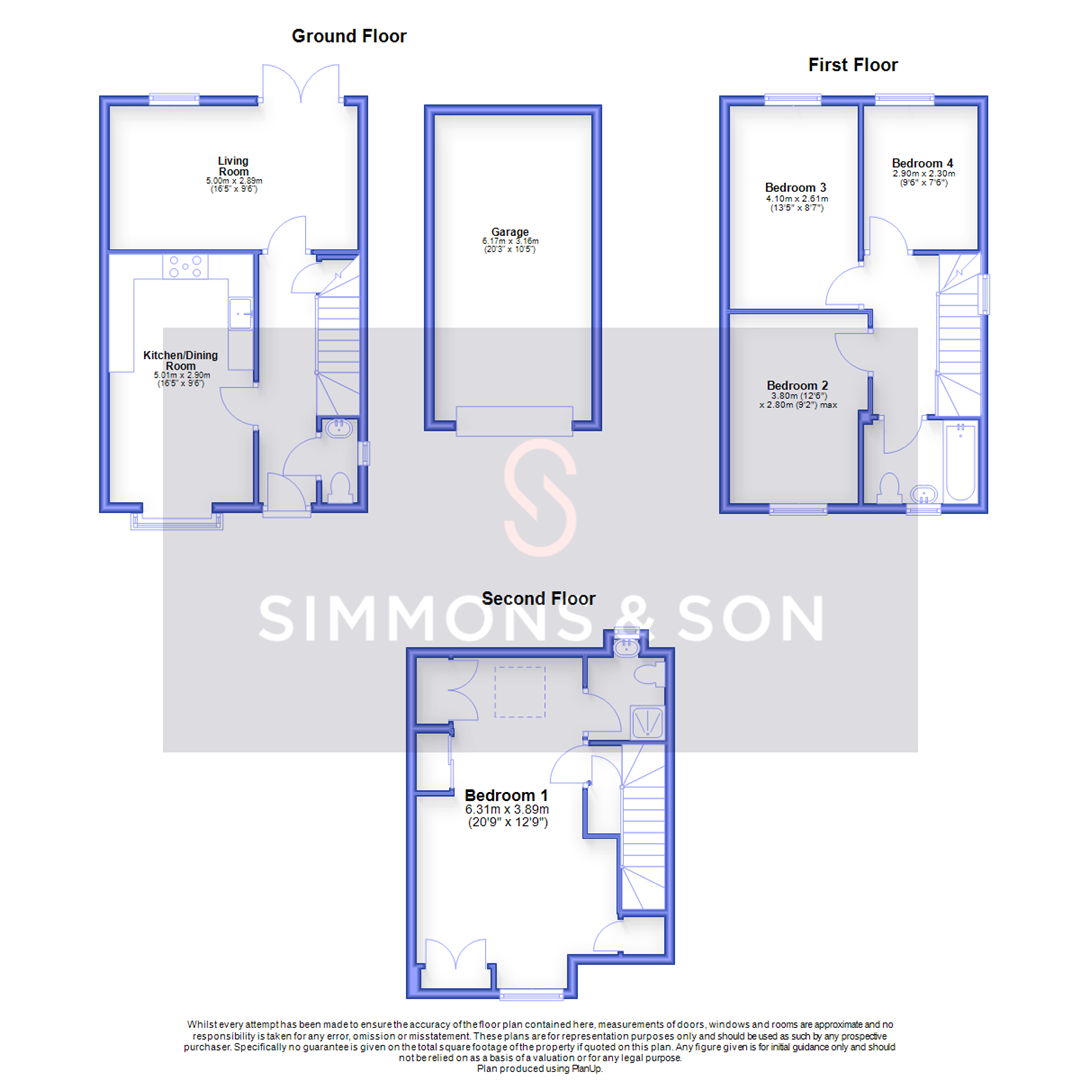 36A, Boundary Drive, Slough floorplan