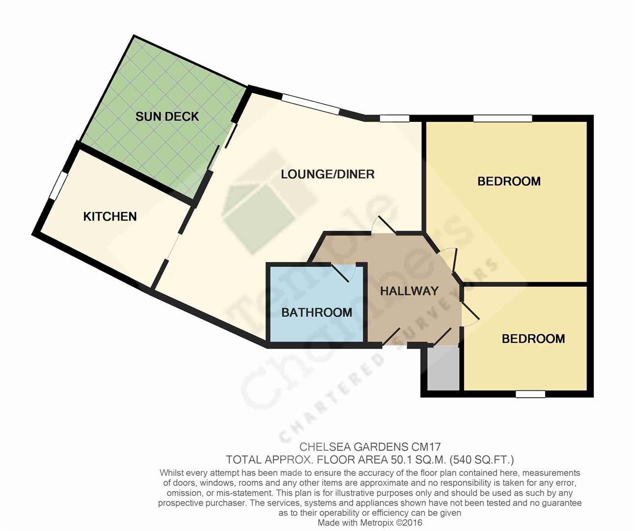 2 Bedrooms Flat for sale in Chelsea Gardens, Church Langley, Harlow CM17