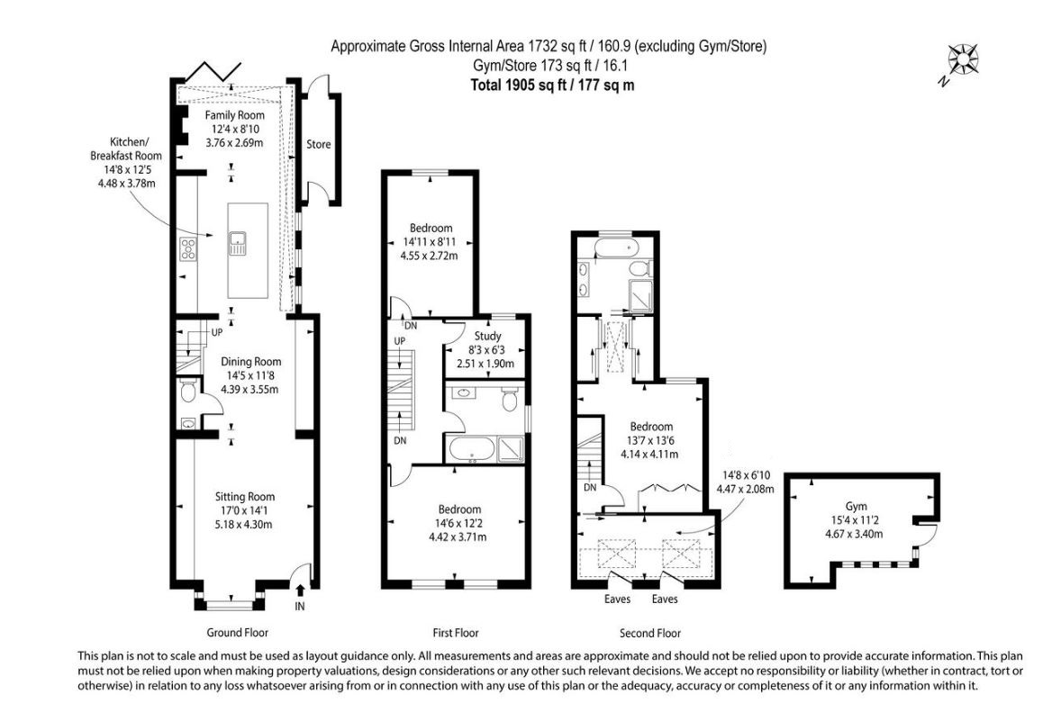 10, Elmgrove Road, Weybridge floorplan