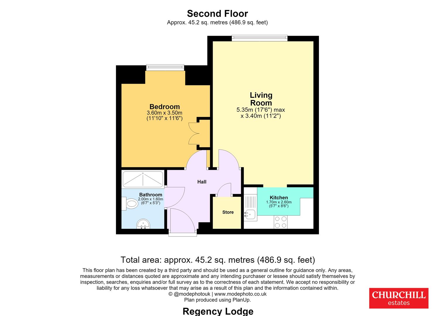 Regency Lodge, 59, Albert Road, Buckhurst Hill floorplan