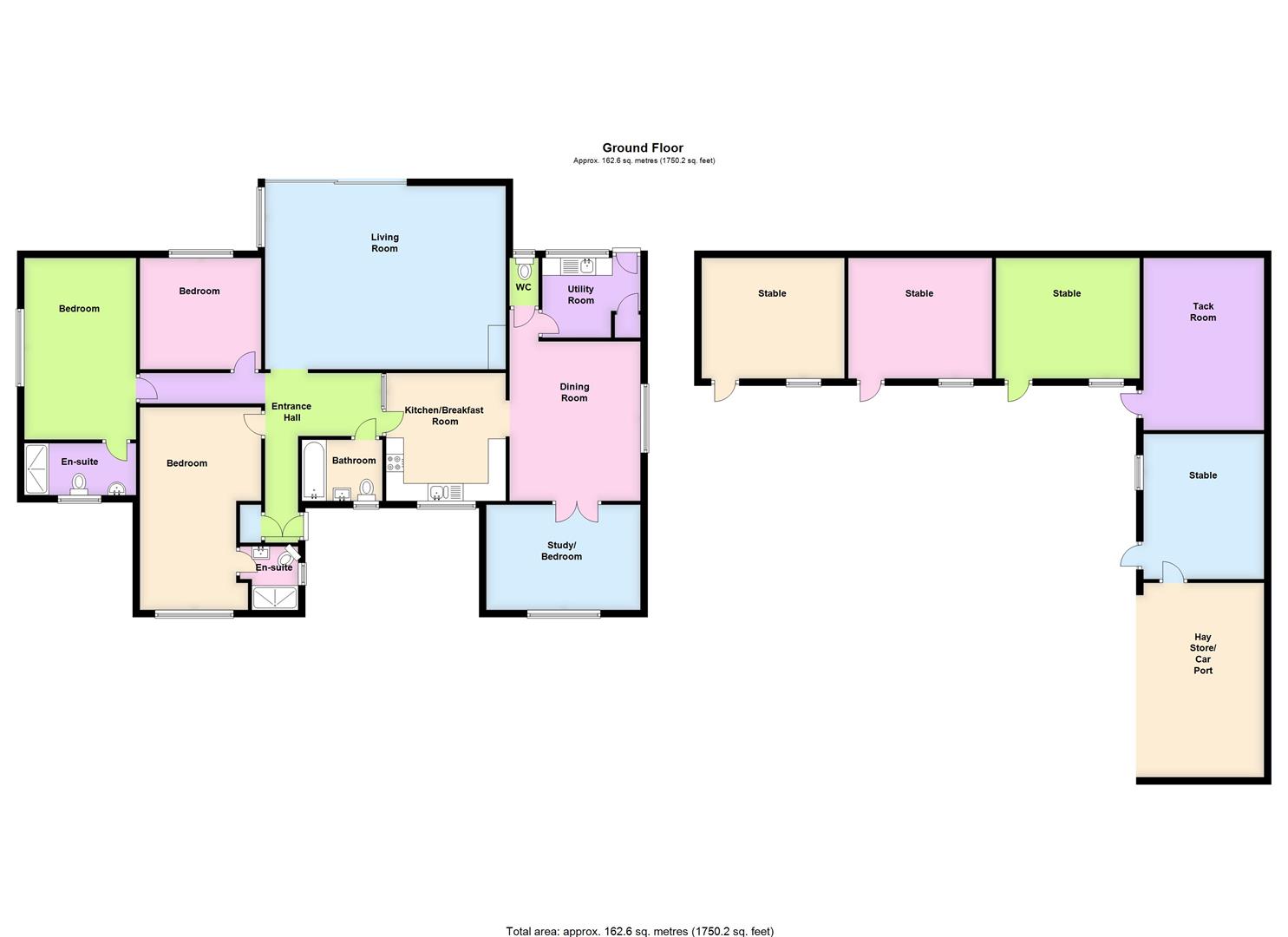4 Bedrooms Detached bungalow for sale in Ginns Road, Stocking Pelham, Buntingford SG9