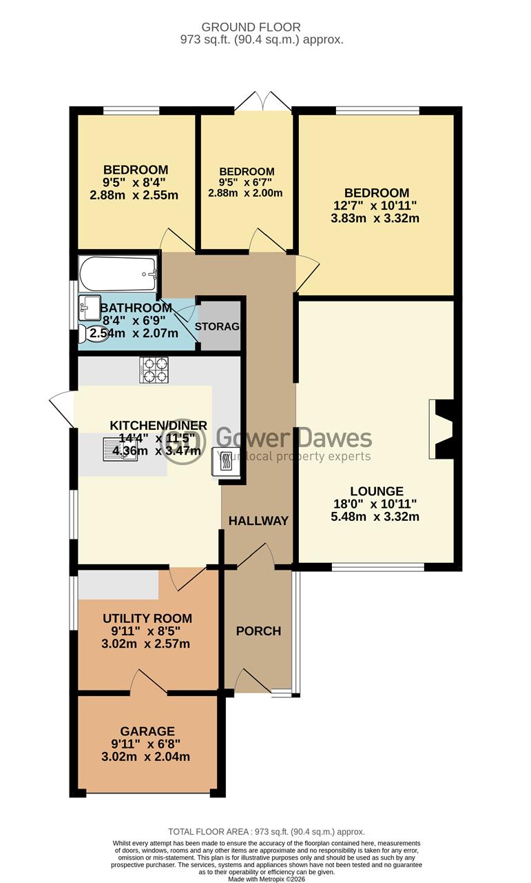 Kimberley Sandhurst Road, Tilbury floorplan