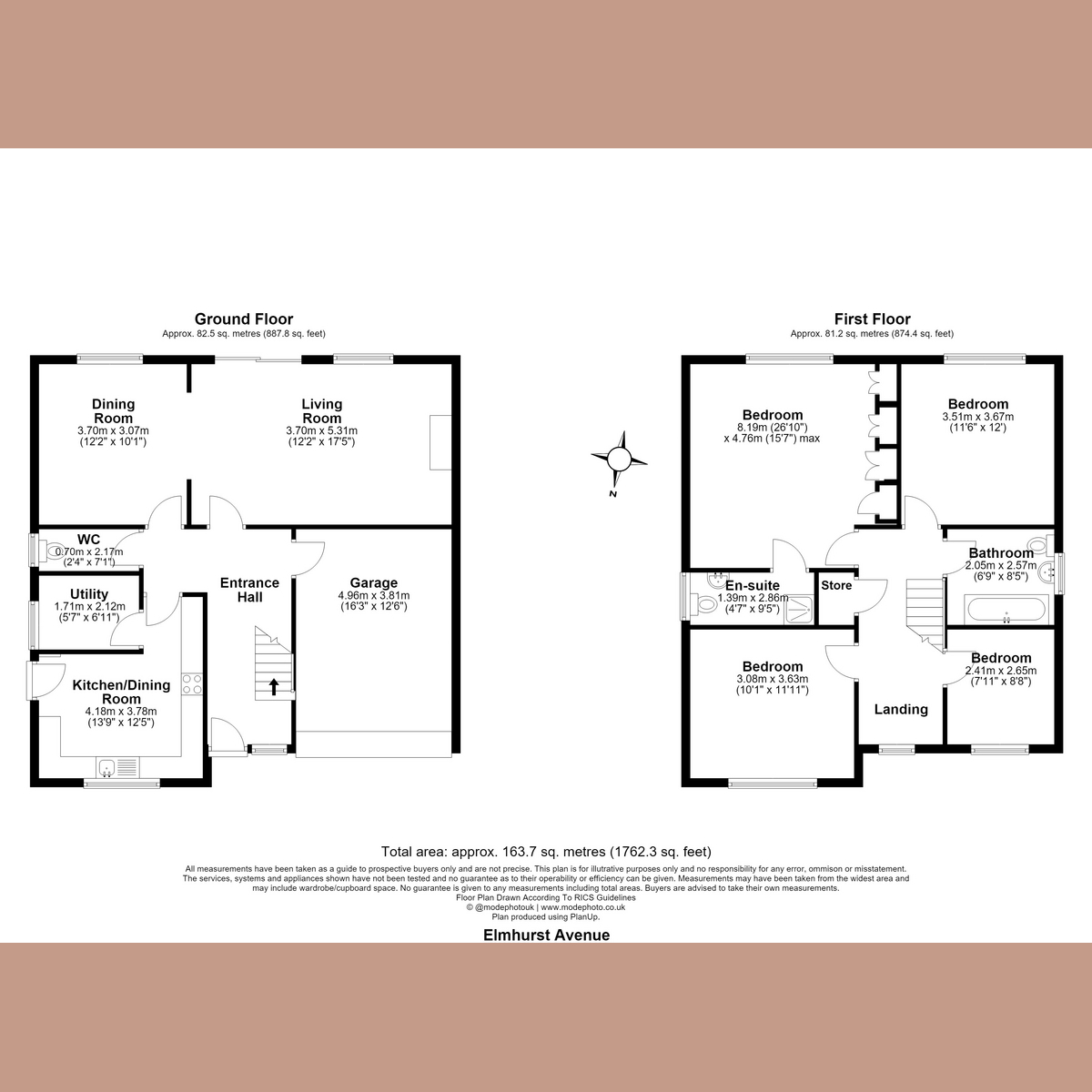 5, Elmhurst Avenue Benfleet, Benfleet floorplan