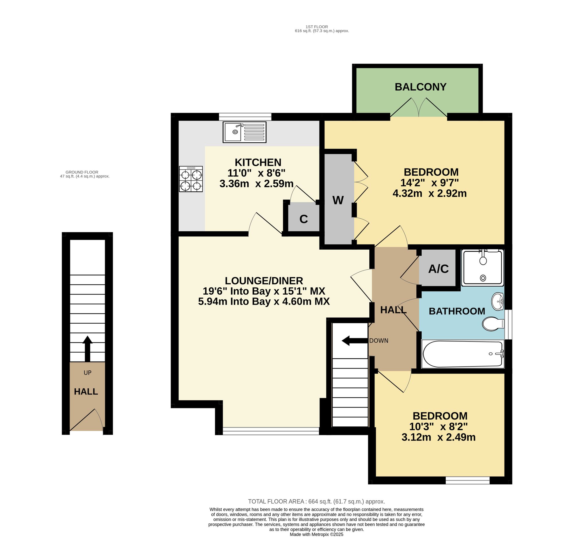 Flat 24, Hamblewood Court Church Lane, Southampton floorplan