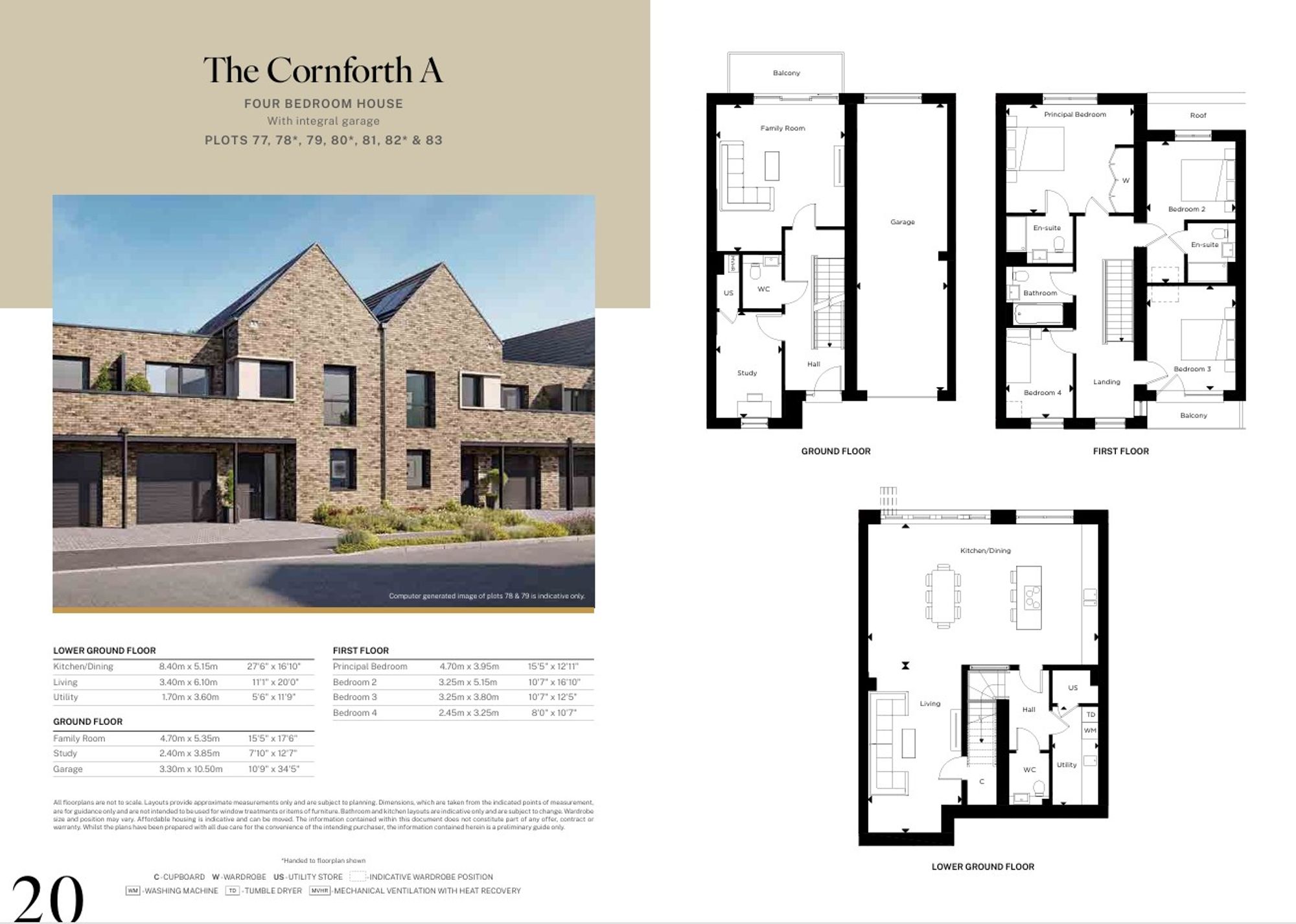 Plot 81, Canalside Quarter, Oxfordshire floorplan