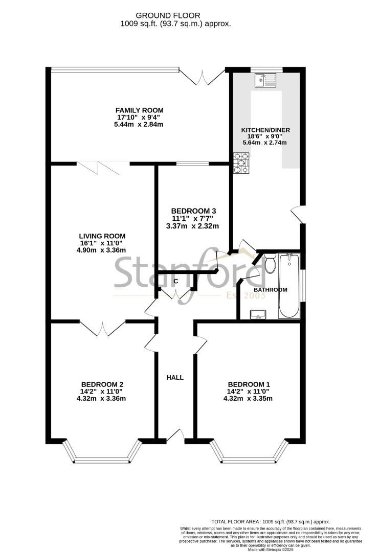 18, Burnham Chase, Southampton floorplan