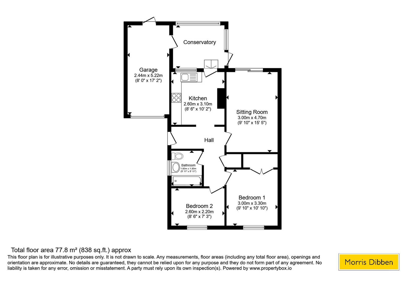 14, Glebe Close, Hampshire floorplan