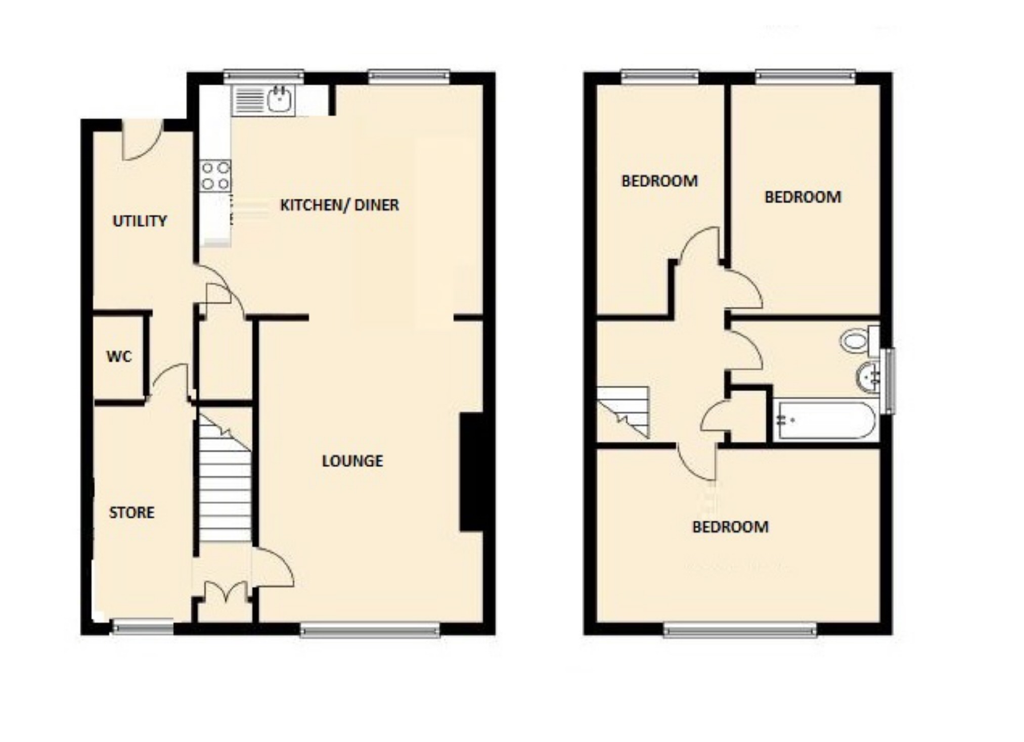 3 Bedrooms Detached house for sale in Kerstin Close, Cheltenham, Gloucestershire GL50