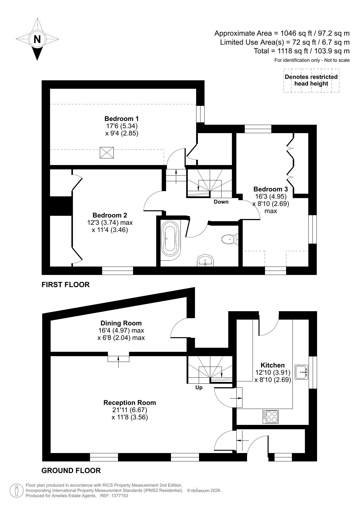 8, Oxford floorplan