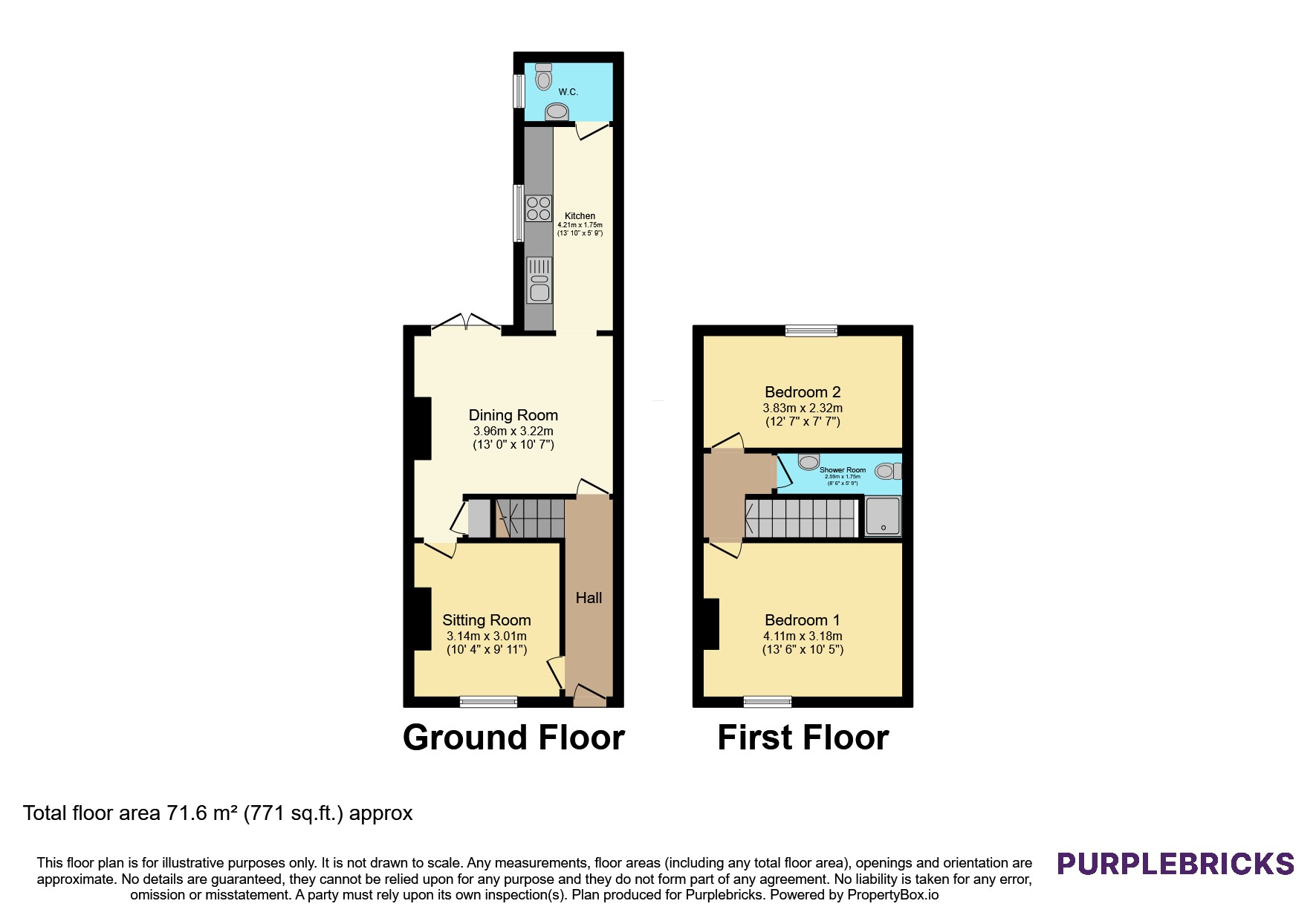11, Mill Street, Newport floorplan