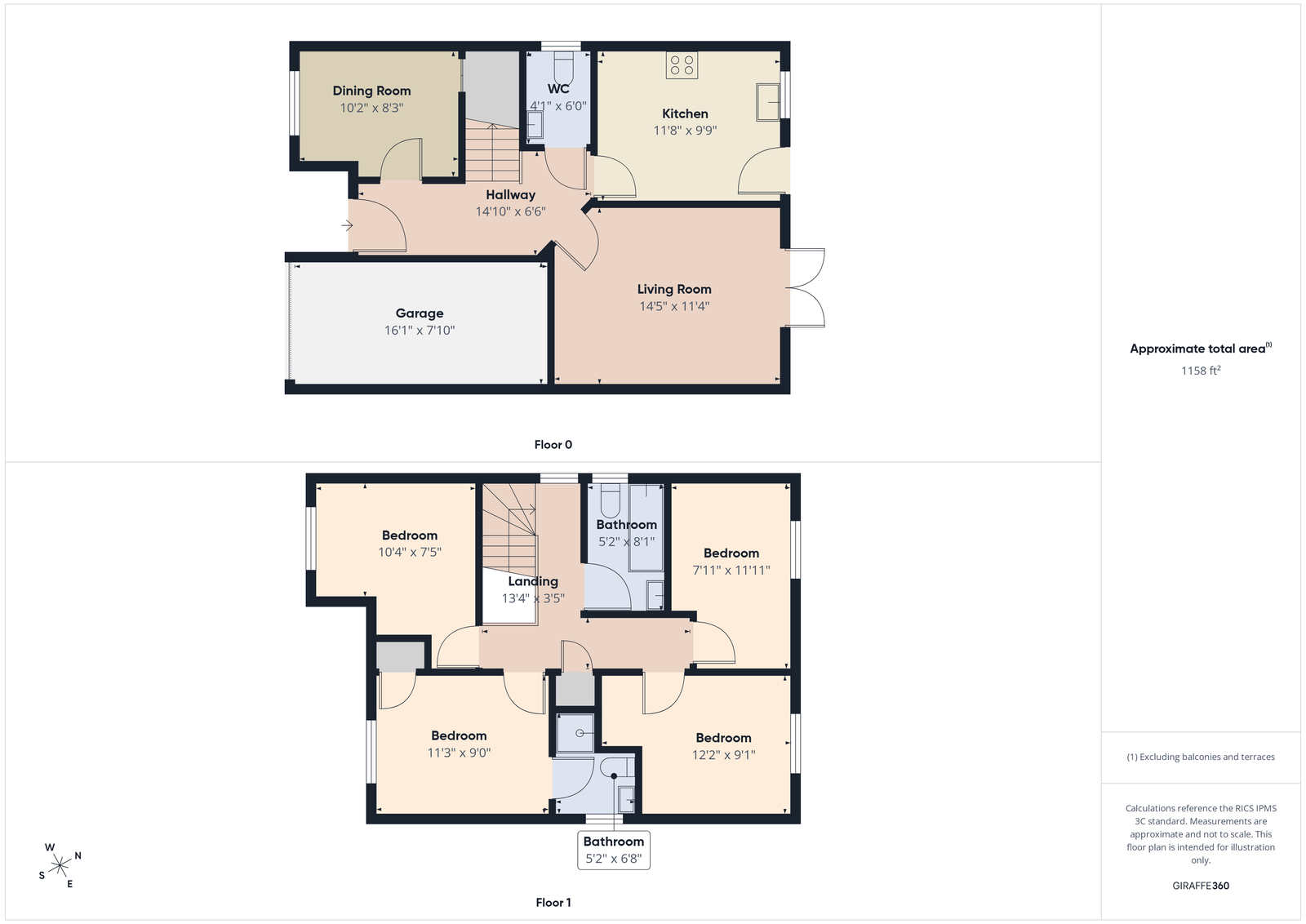 5, Nethersheil terrace, East calder floorplan