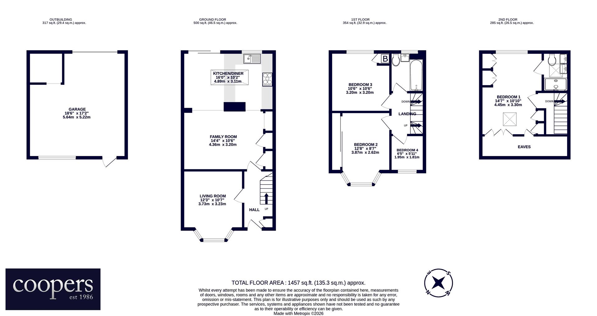 44, Berkeley Road, Hillingdon floorplan