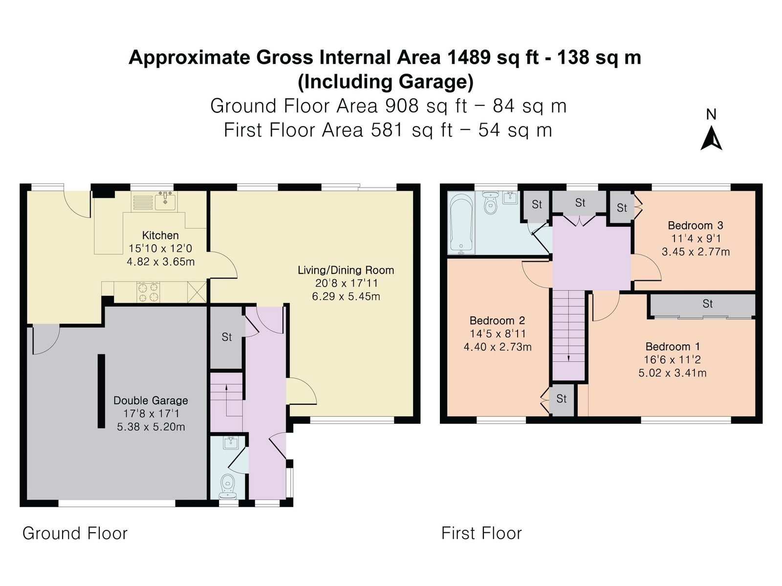 37, West Down, Bookham floorplan