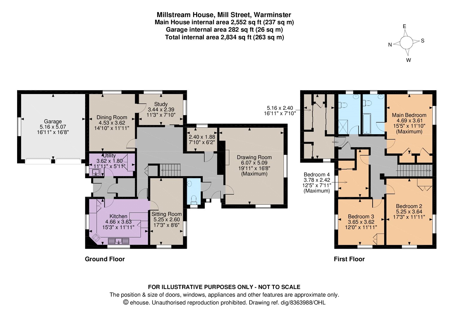 4 Bedrooms Detached house for sale in Mill Street, Heytesbury, Warminster, Wiltshire BA12