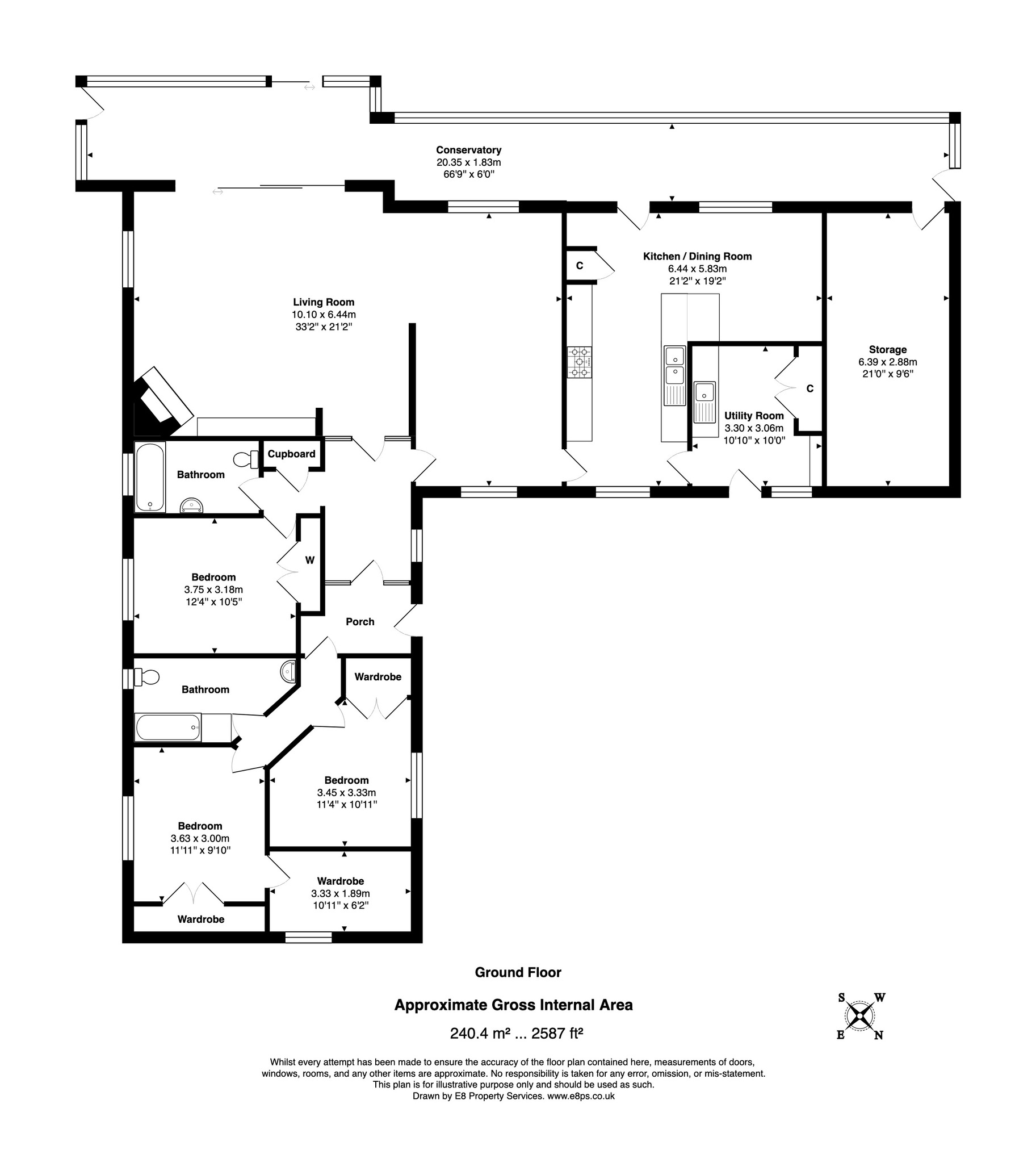 Nonsuch, Heath Farm Lane, Witney floorplan