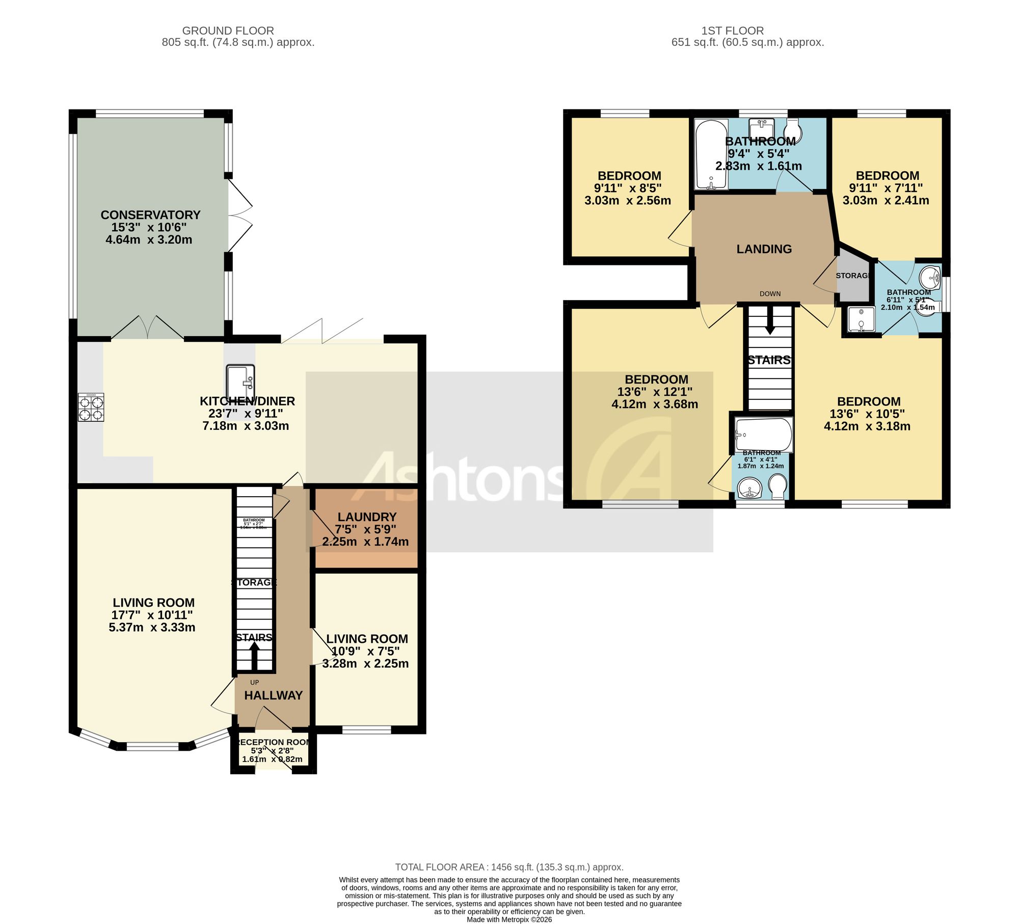 70 York Road, Wigan floorplan