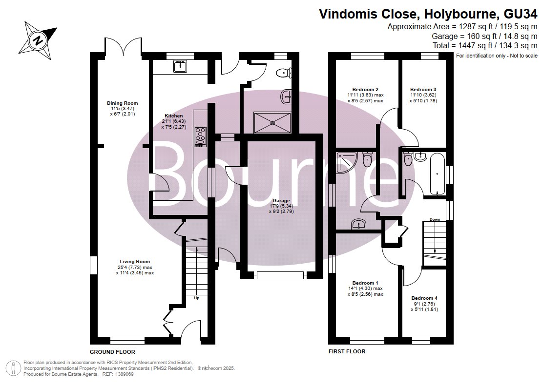 27, Vindomis Close, Holybourne floorplan