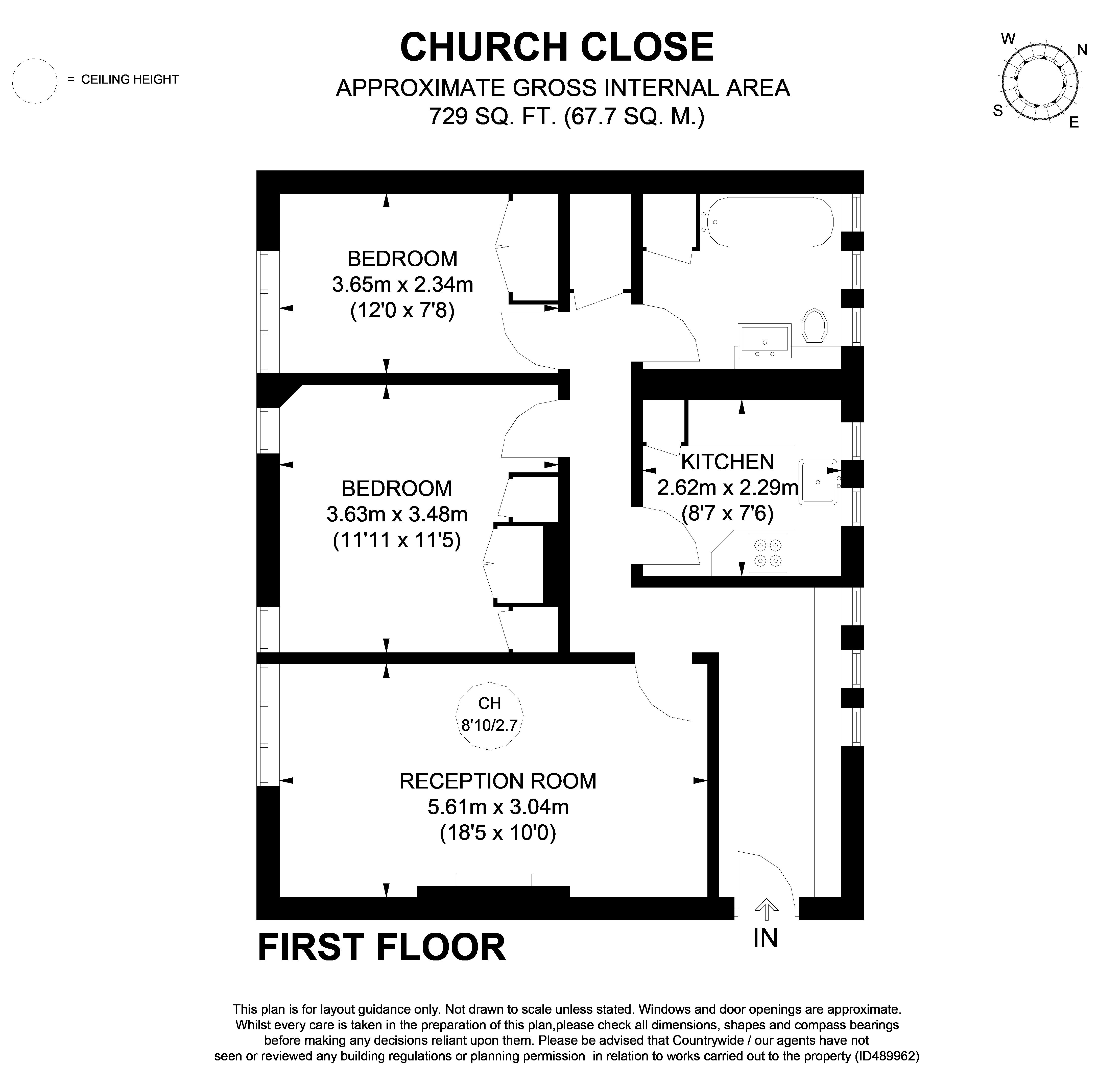 2 Bedrooms Flat to rent in Kensington Church Street, Kensington W8