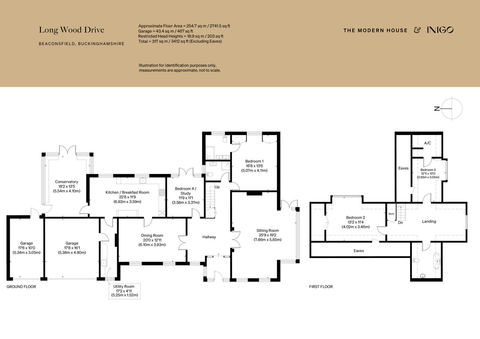 2, Long Wood Drive, Beaconsfield floorplan