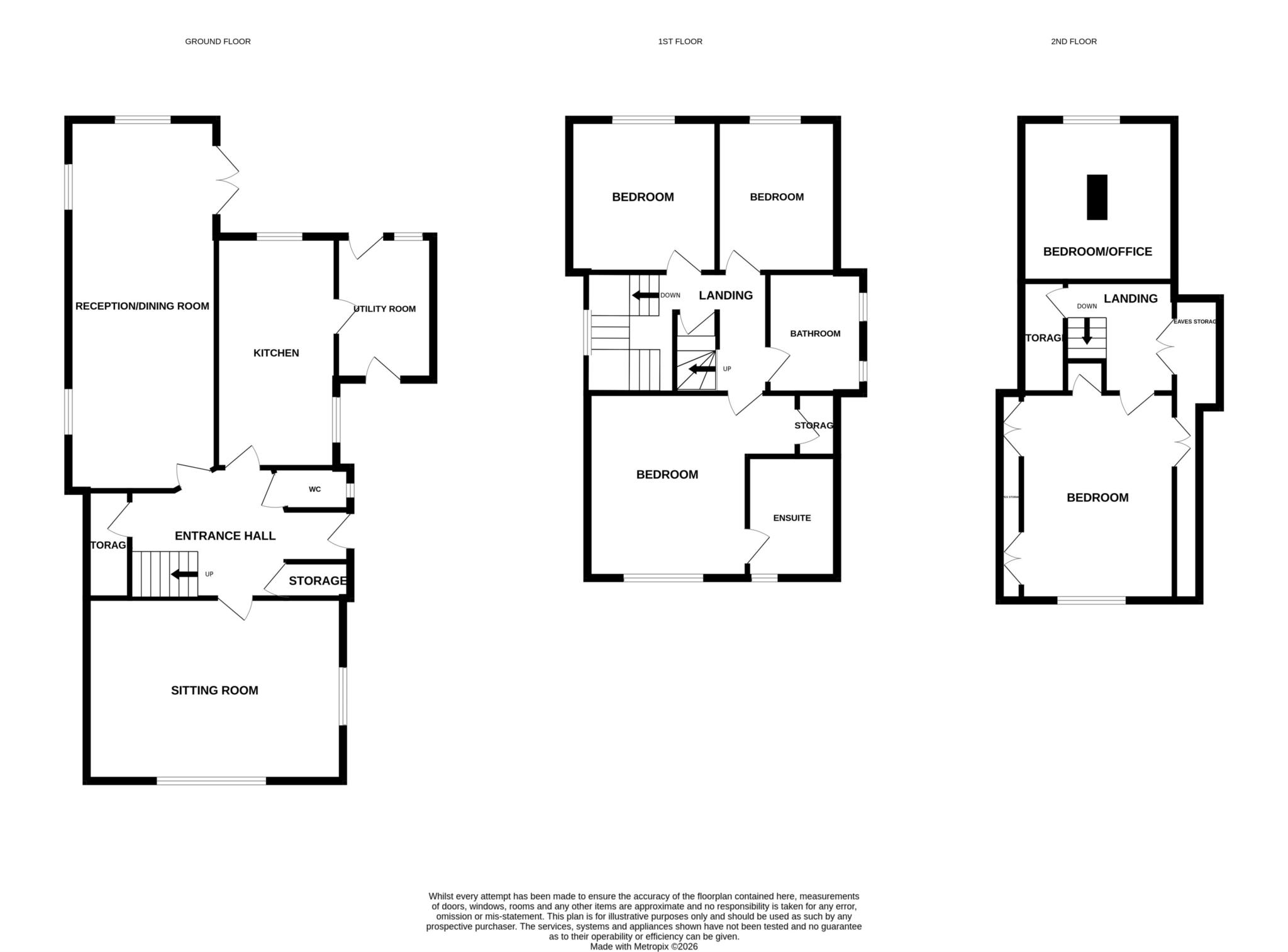 2, The Park Close, Eastbourne floorplan