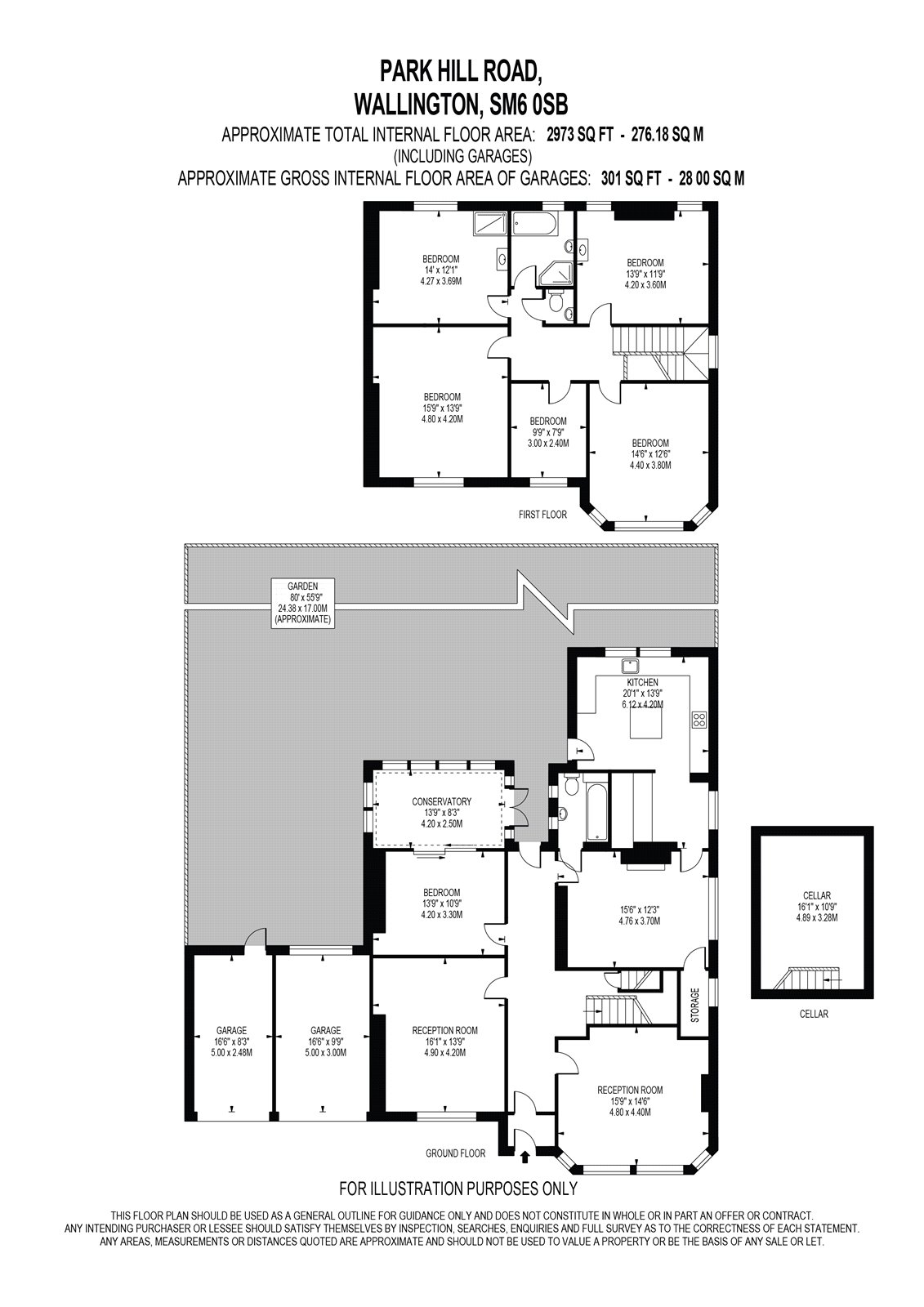 5 Bedrooms Detached house for sale in Park Hill Road, Wallington SM6
