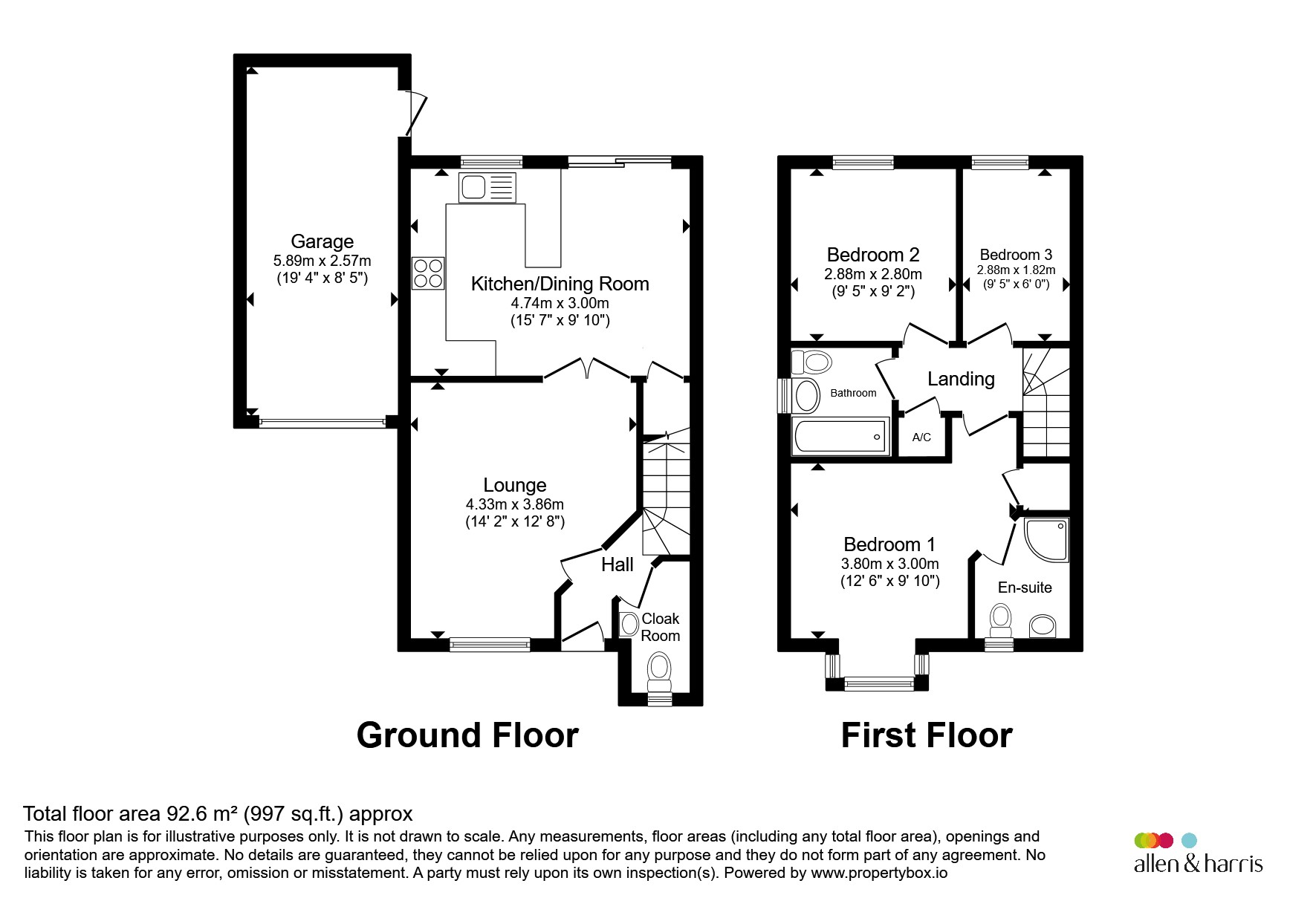19, Water Mint Way, Calne floorplan