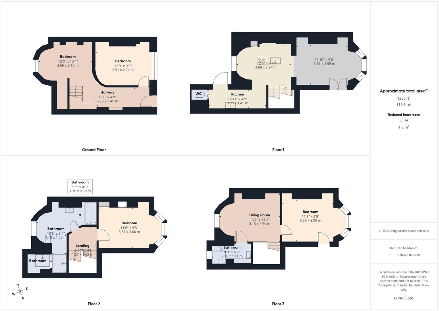 3, Broad Street, Brighton floorplan