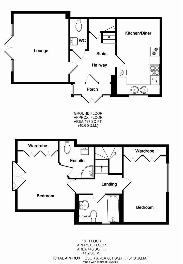 Seacroft Road, Broadstairs CT10, 2 bedroom semidetached house for sale