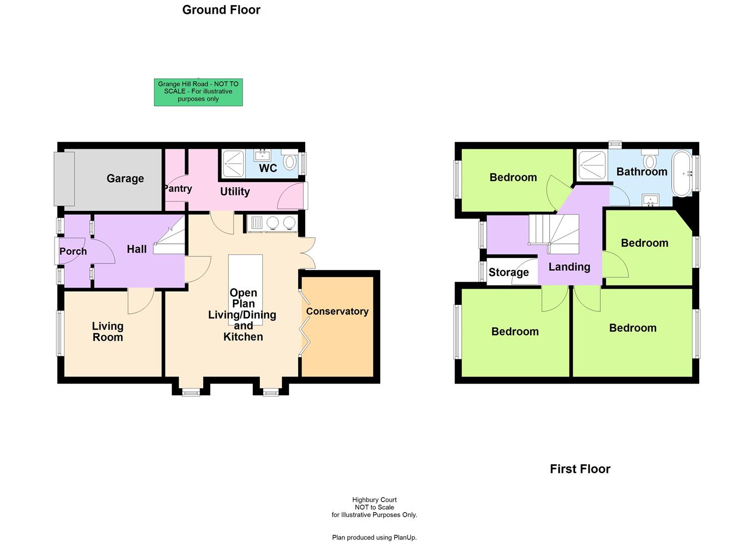 Grange Hill Road, Birmingham floorplan