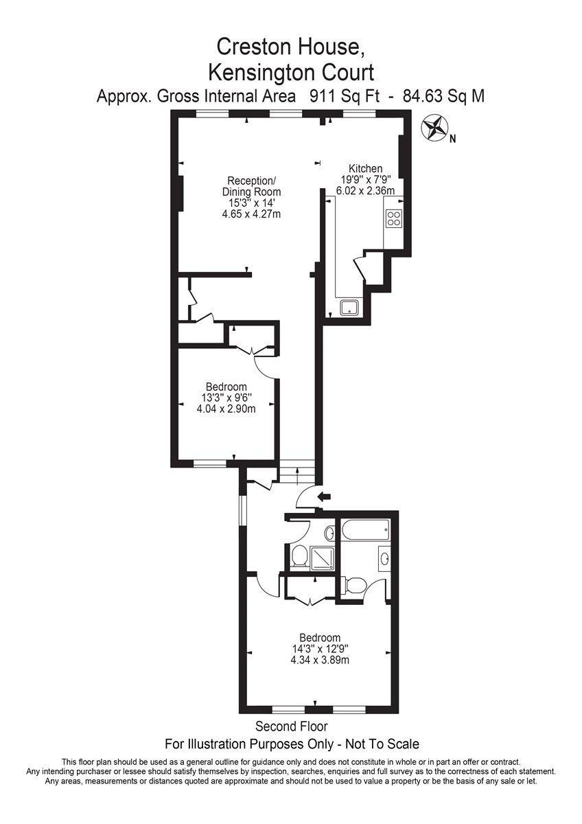 2 Bedrooms  to rent in Kensington Court, London W8