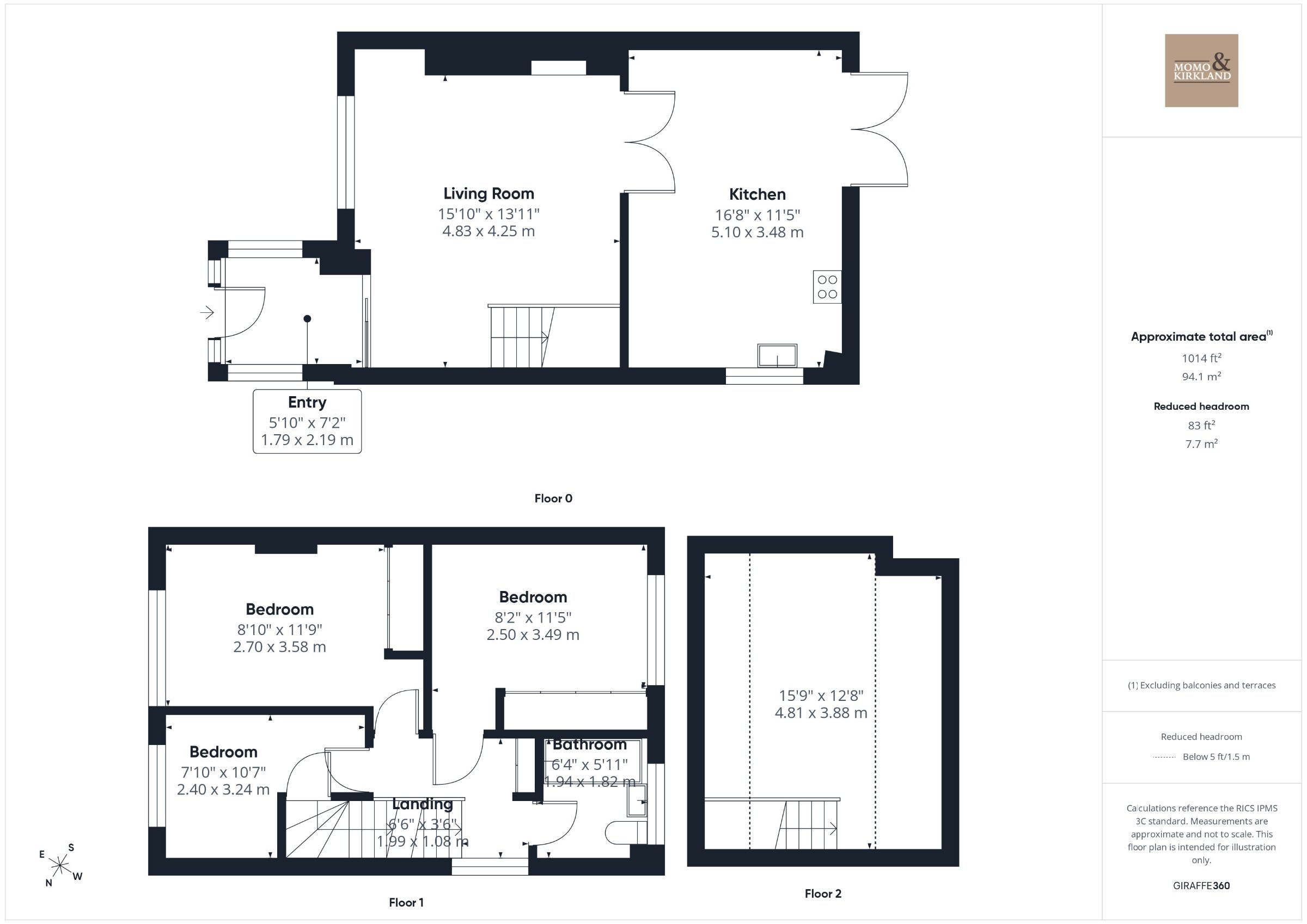 8 Gordon Terrace, Glasgow floorplan