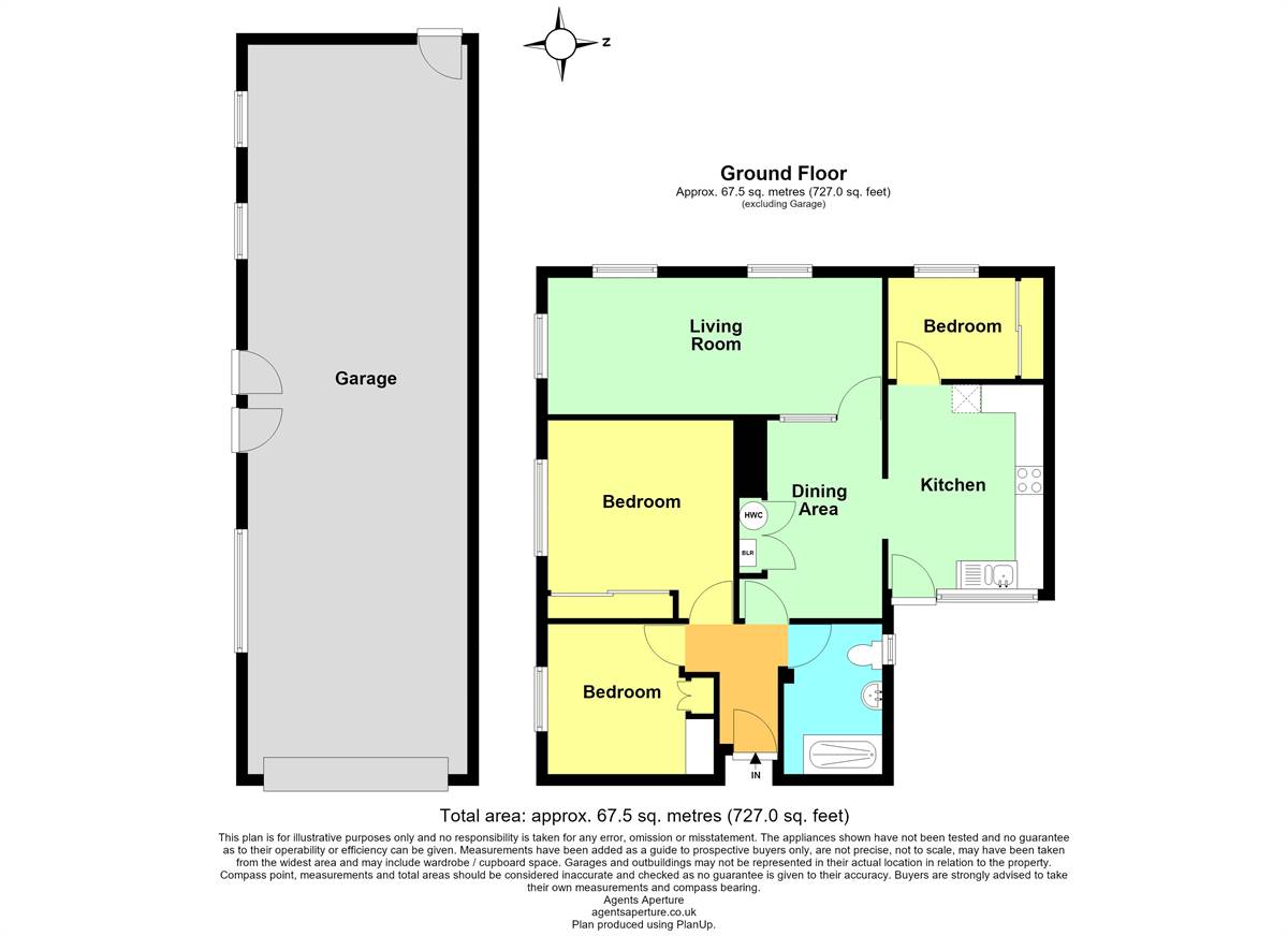 Wayside, Valley Road, Margate floorplan