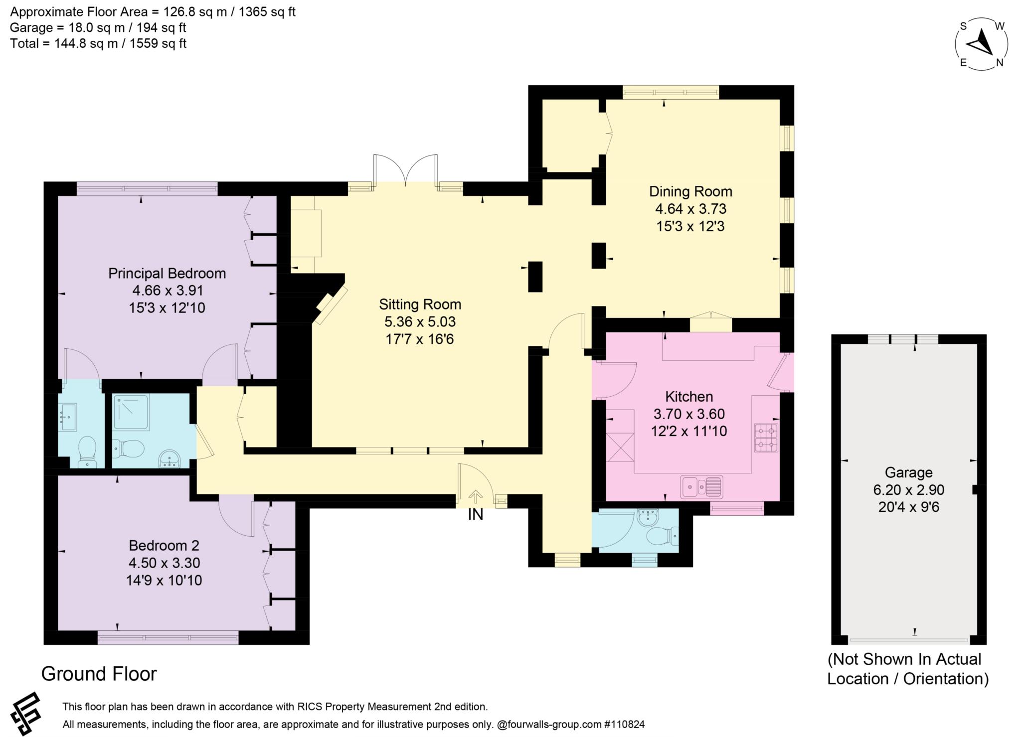 Flat 1, Kingsley House, Crowsley Road, Henley On Thames floorplan
