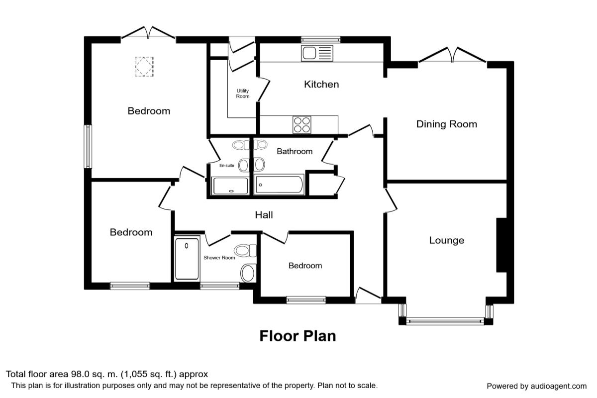 3 Bedrooms Bungalow for sale in Methuen Close, Hoghton, Preston PR5