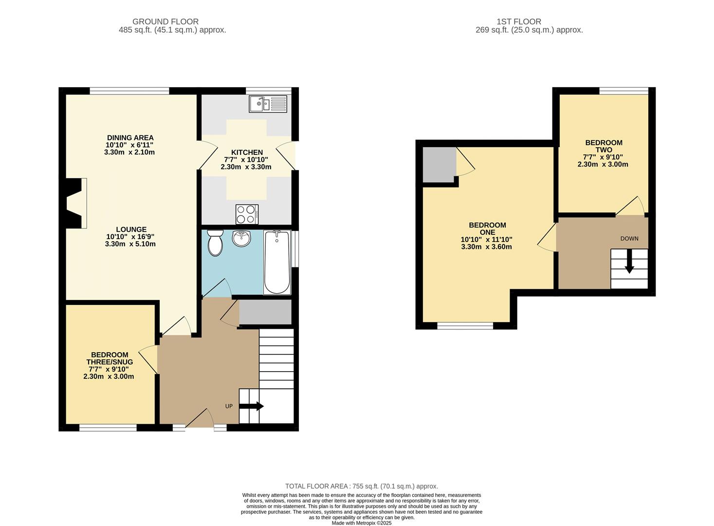 28, Chiltern Drive, Ackworth floorplan