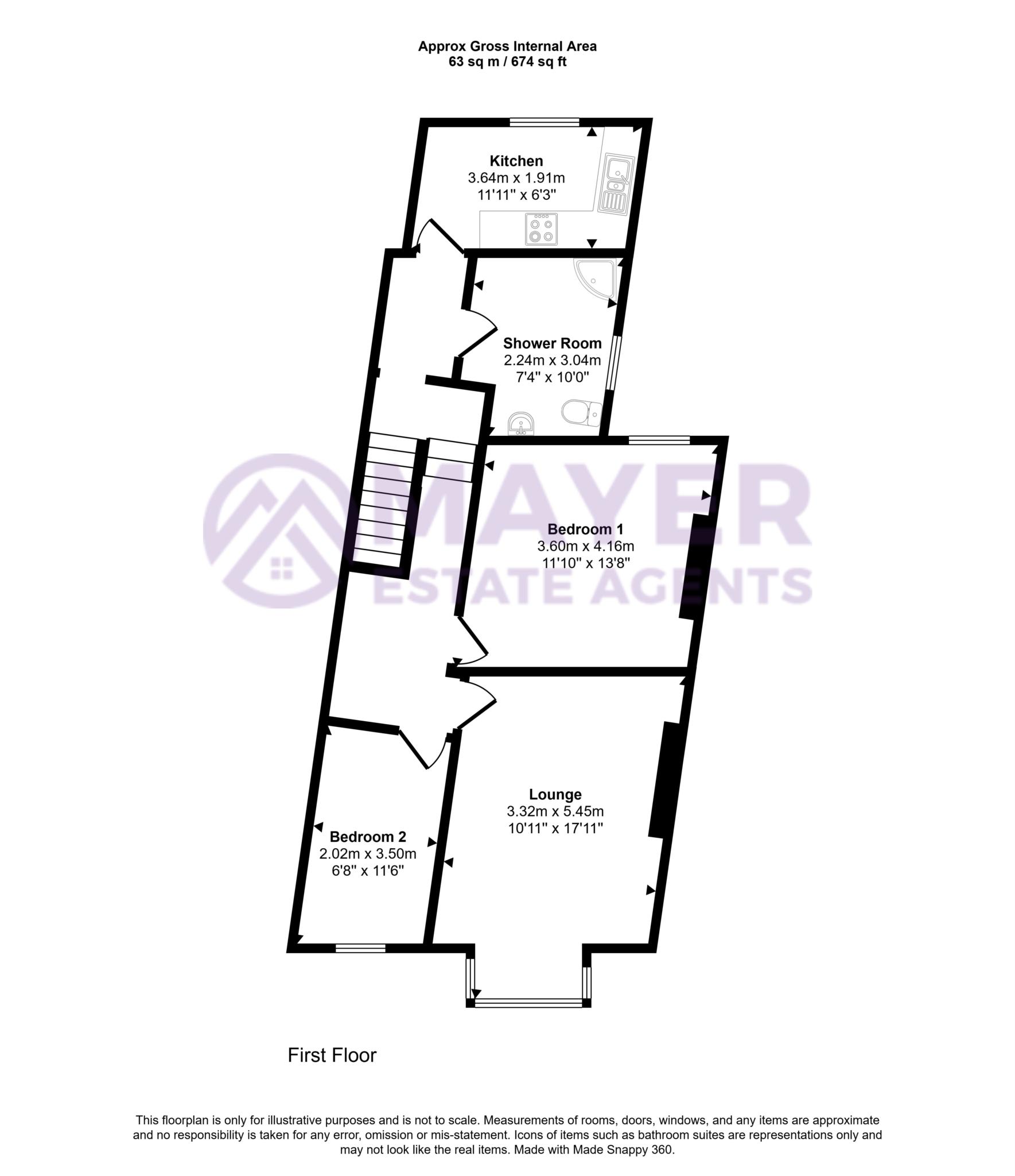83, Wolseley Road, Plymouth floorplan