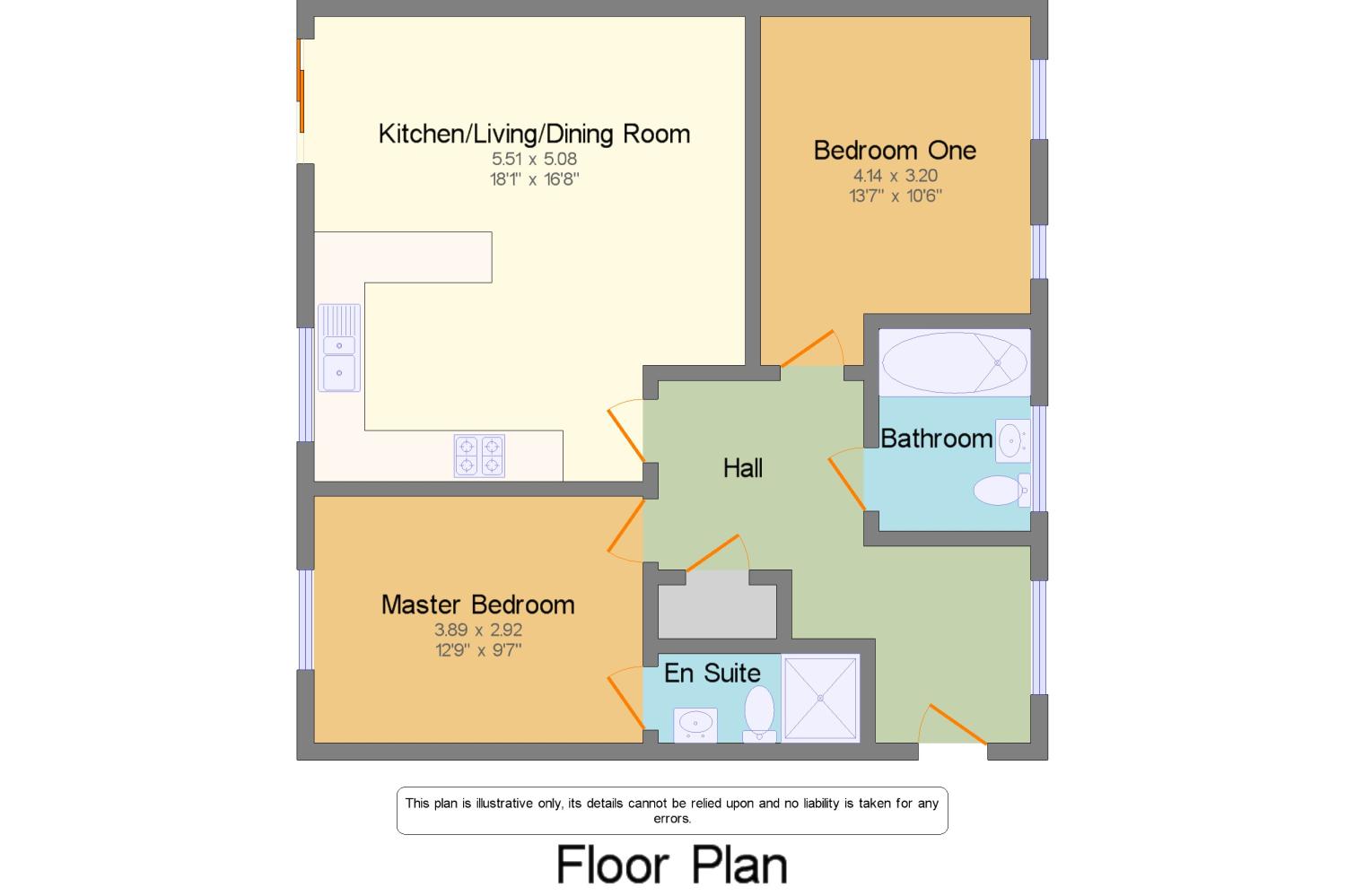 2 Bedrooms Flat for sale in Planets Way, Biggleswade, Bedfordshire SG18