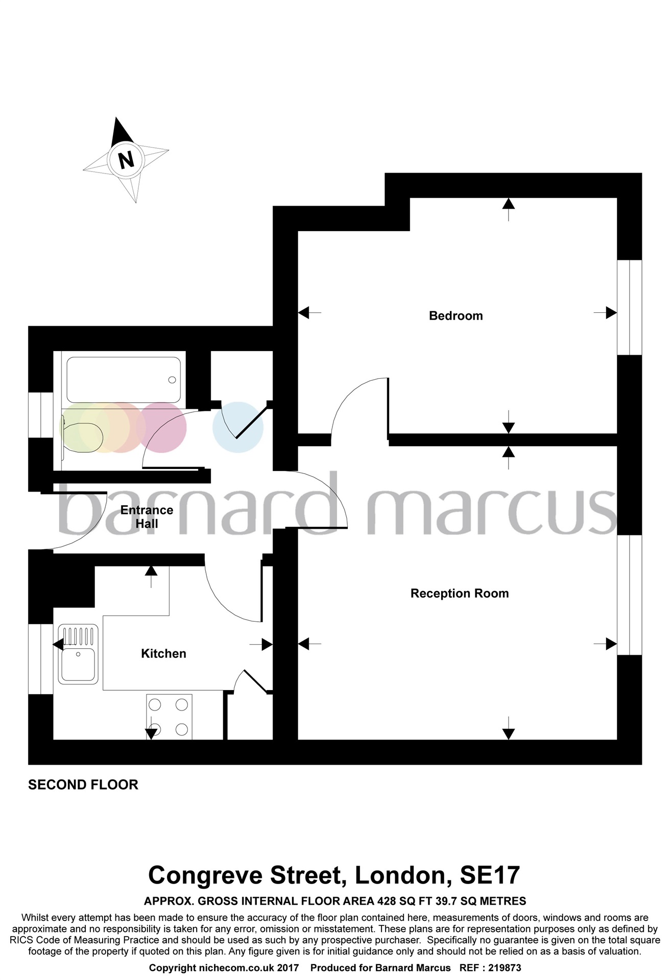 1 Bedrooms Flat for sale in Congreve Street, London SE17