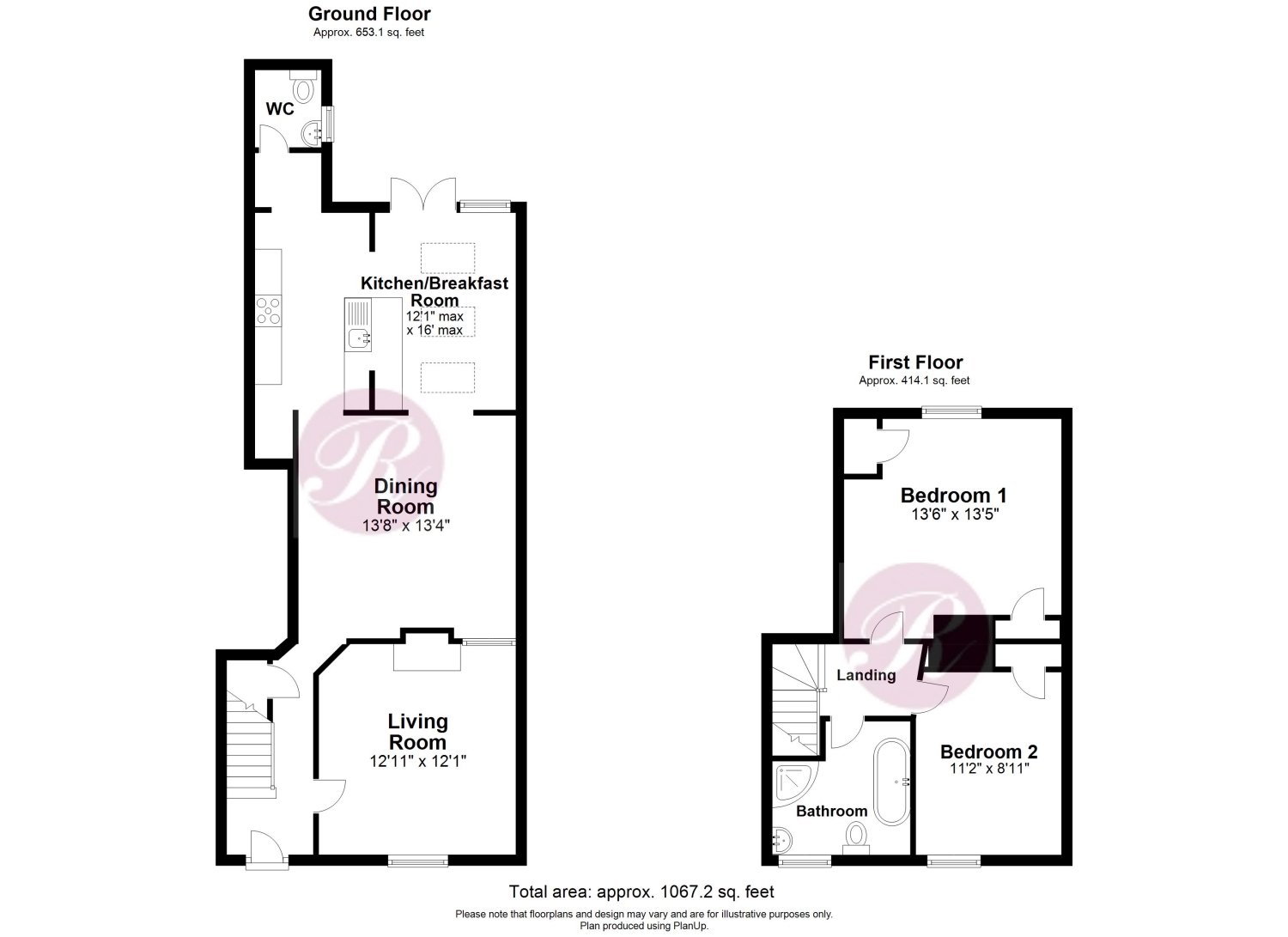 17 The Chain, Sandwich floorplan
