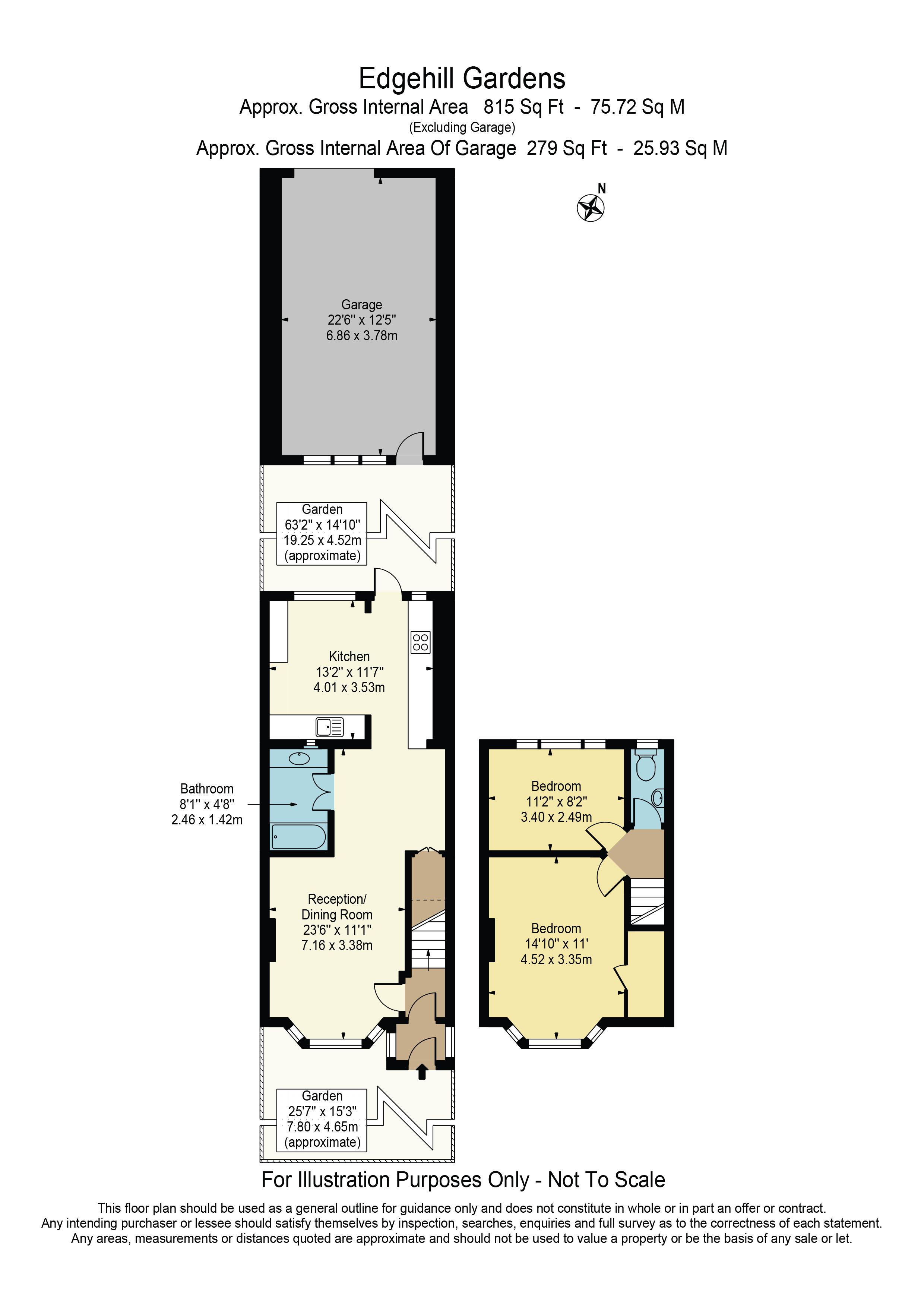 17, Edgehill Gardens, Dagenham floorplan