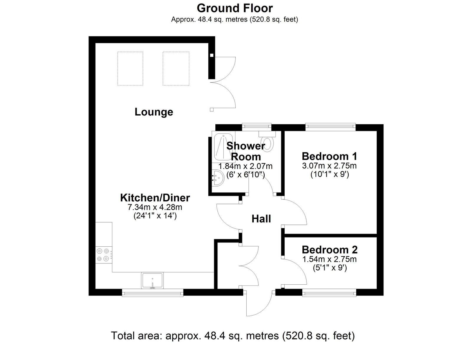 4,Newmarket, Pringle Farm Mews, Pringle Way, Huntingdon floorplan