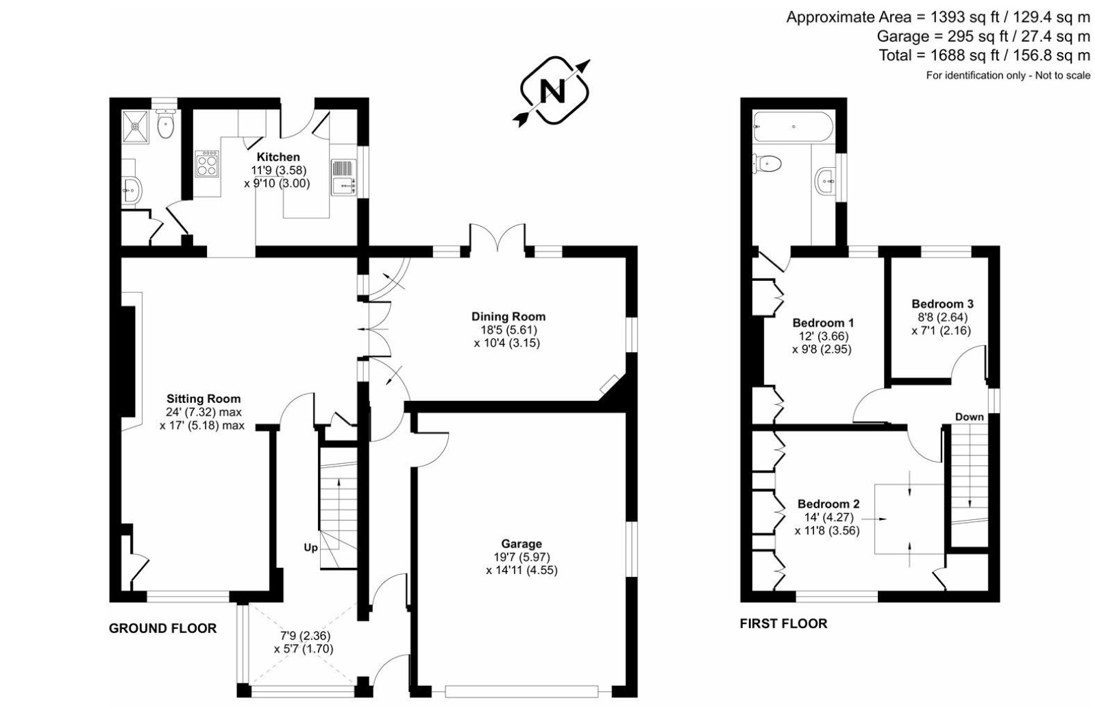 14, The Street, Farnham floorplan
