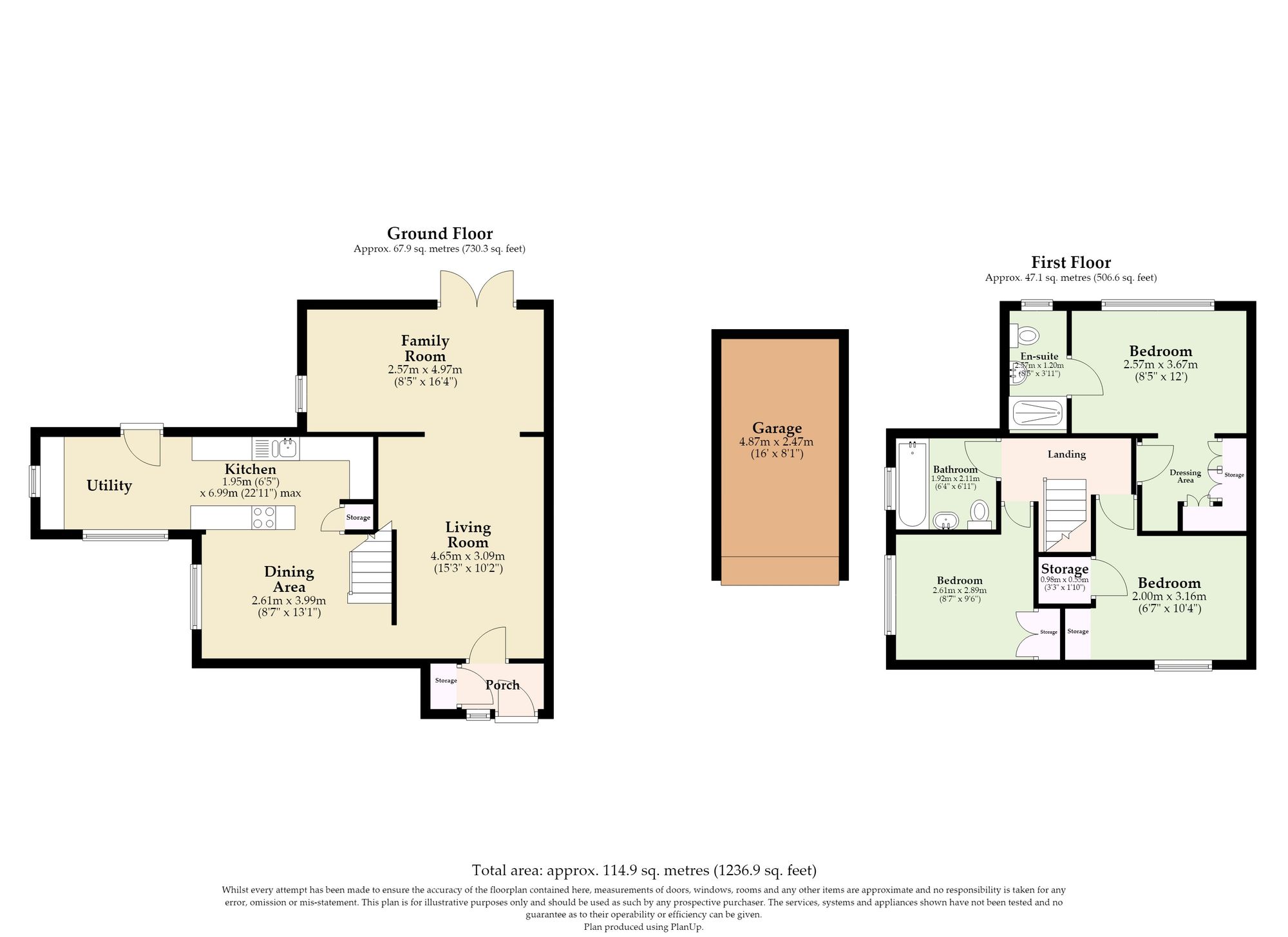 16 Darby Close, Bury St. Edmunds floorplan